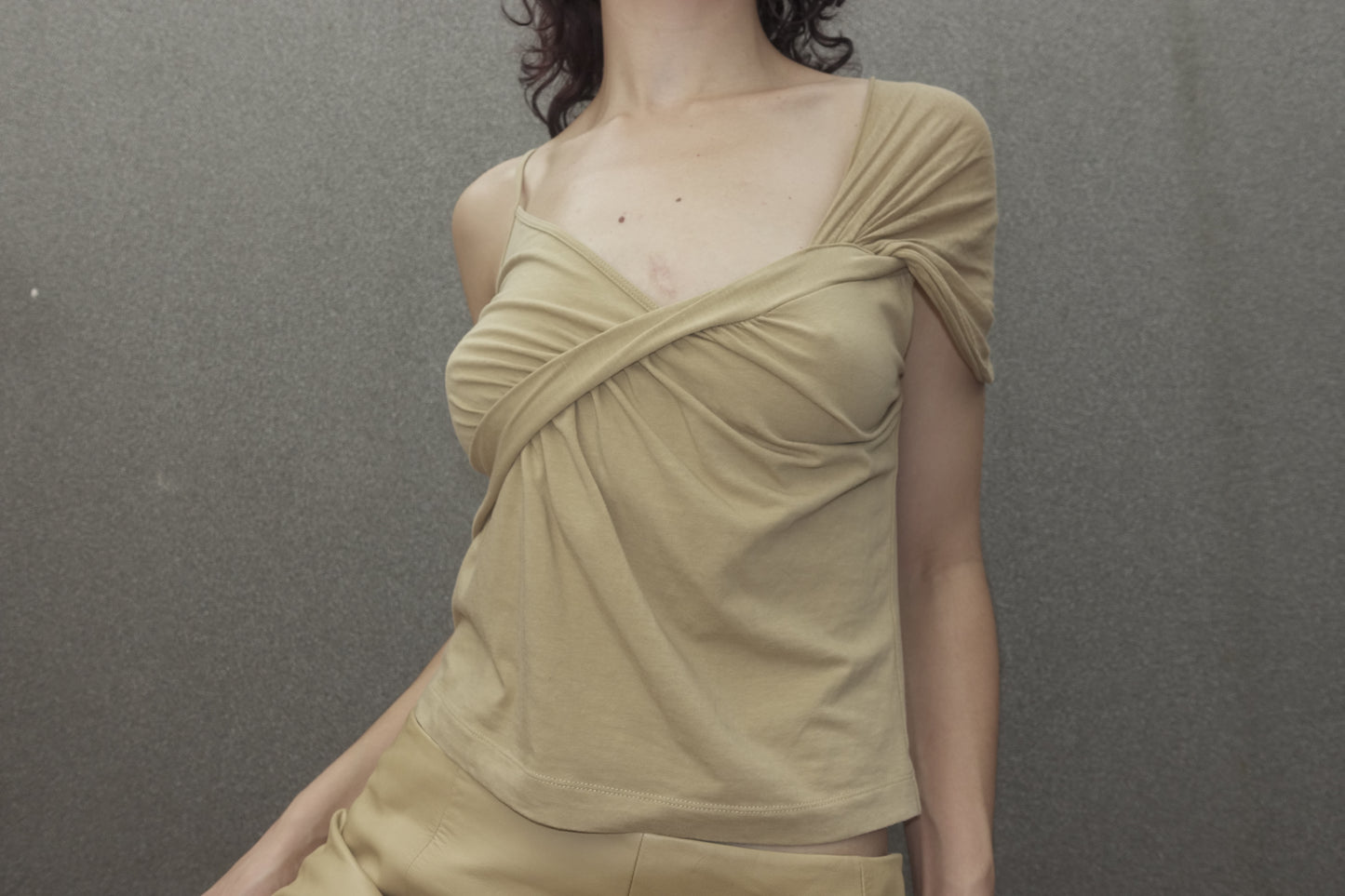 Plein Sud Jeans asymmetrical top