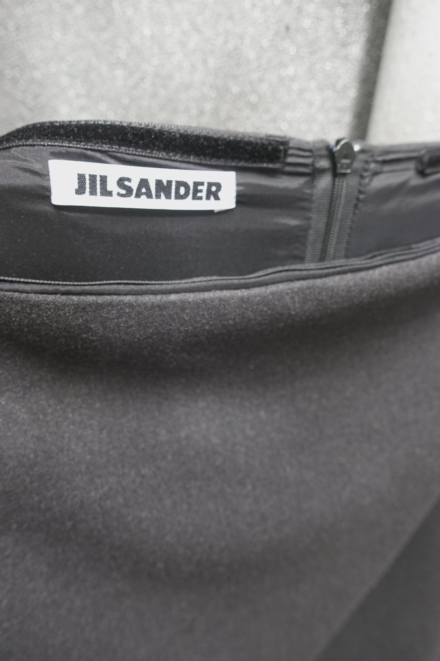 Jil Sander wool midi skirt