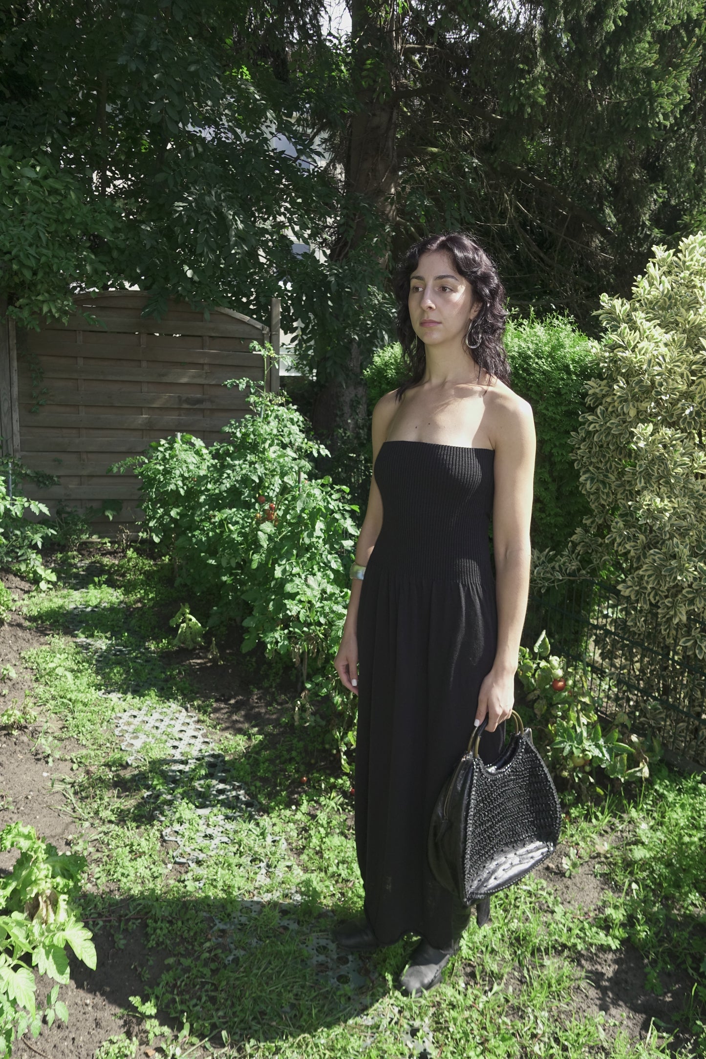 Gianfranco Ferré metal handle bag