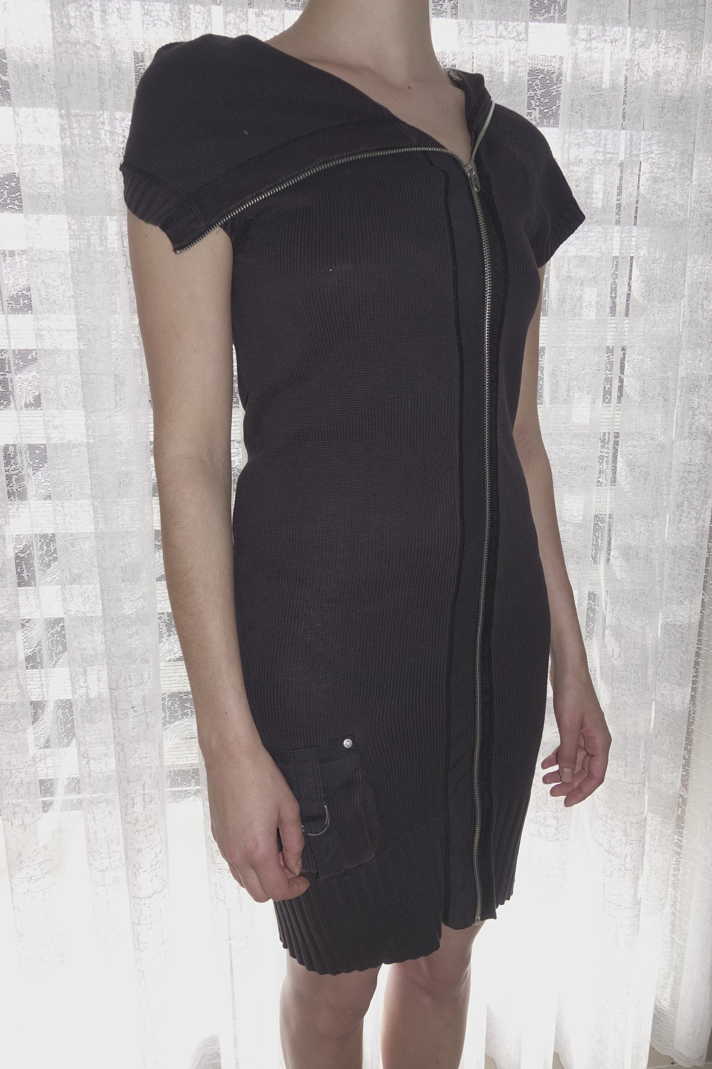 Diesel SS 2008 liquid space project knit dress