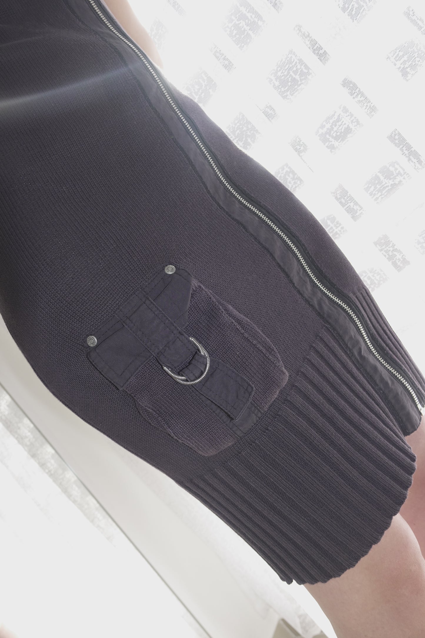 Diesel SS 2008 liquid space project knit dress