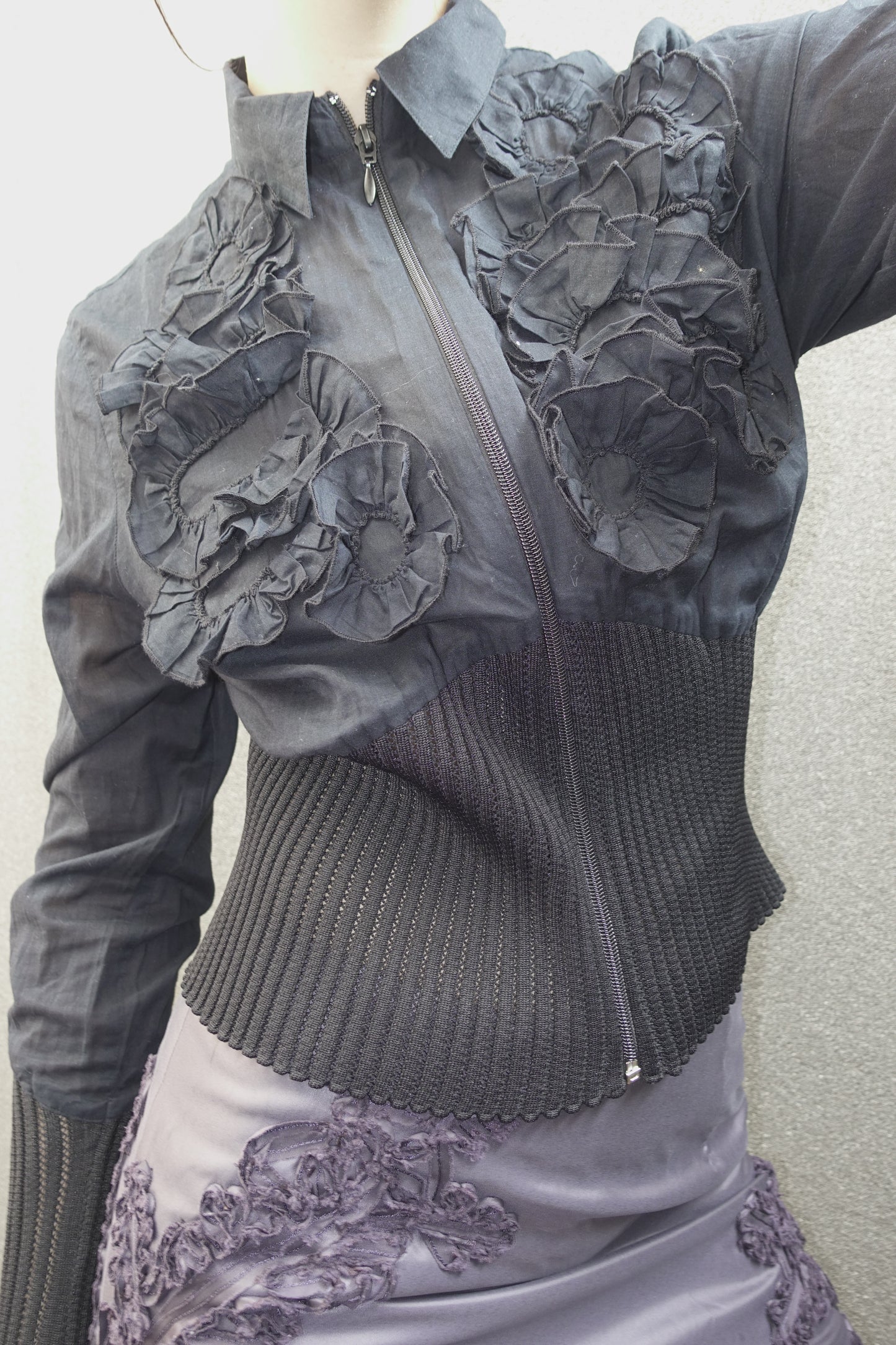 Anne Fontaine zipper jacket