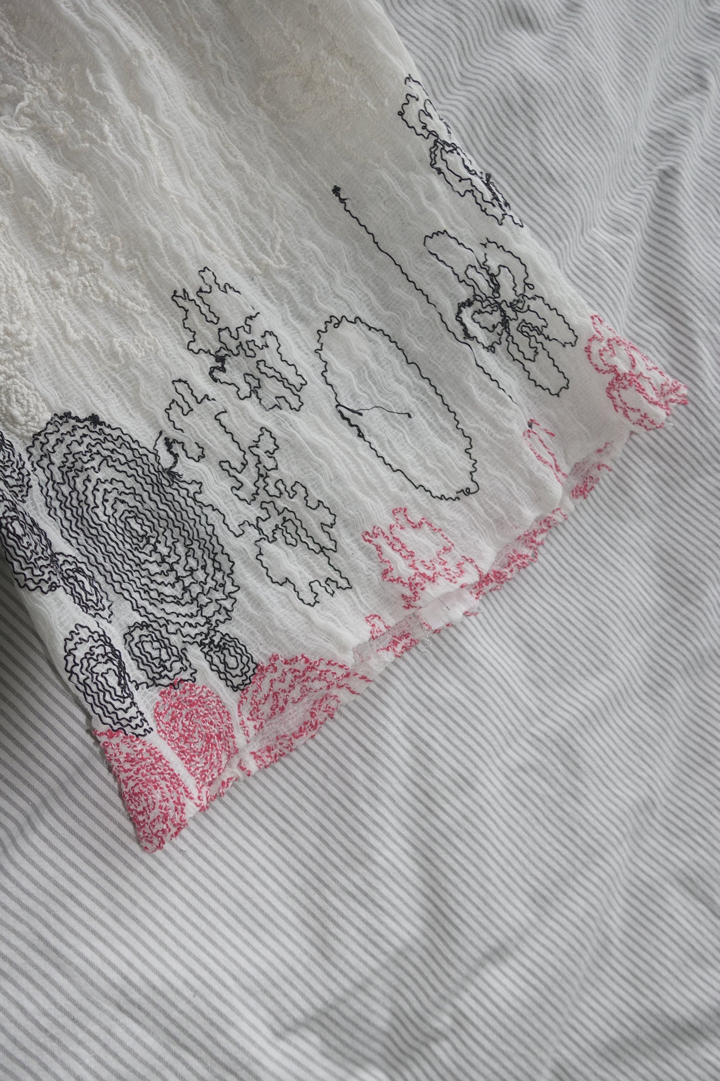 Amaya Arzuaga top with decorative stitching