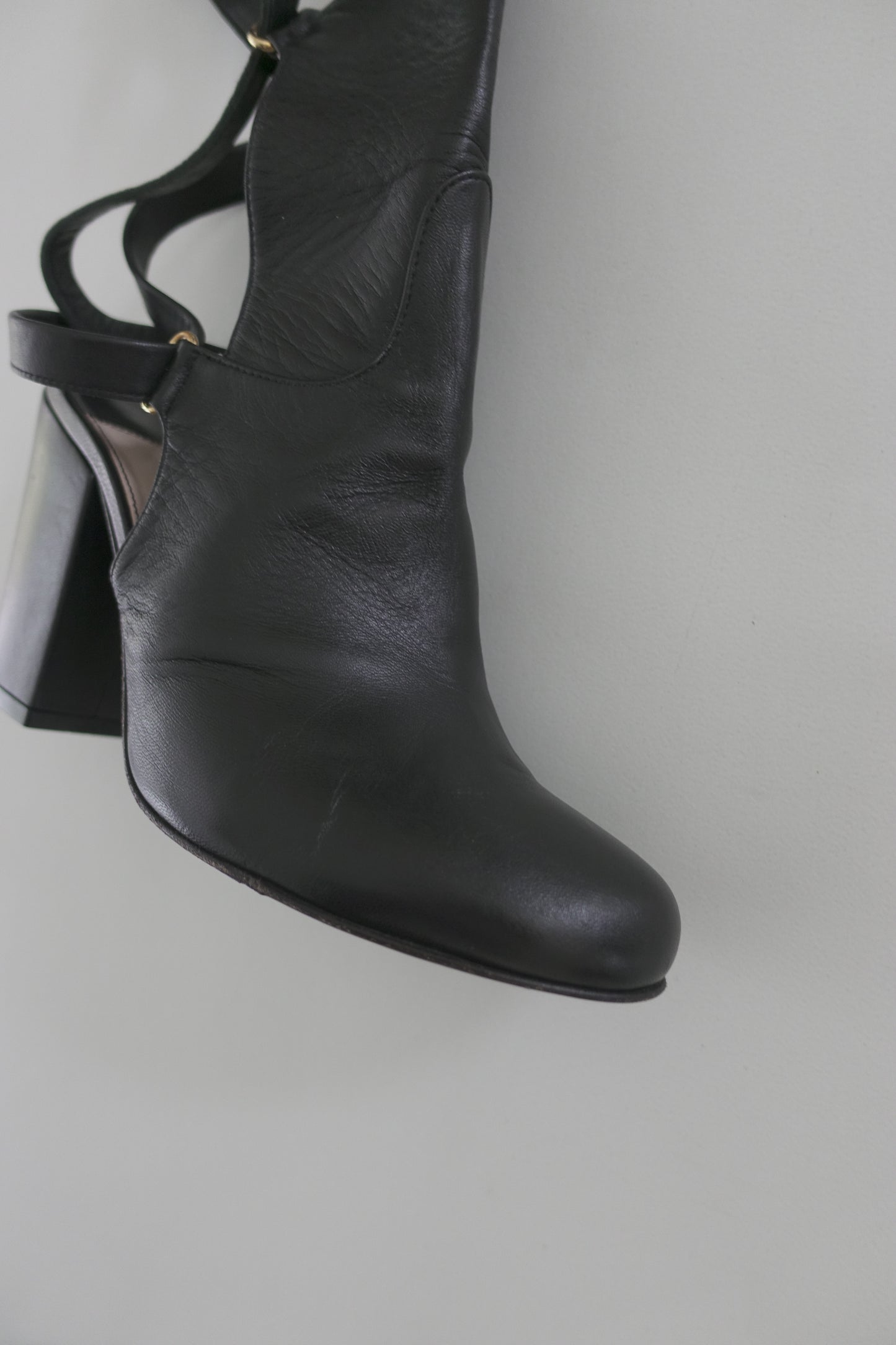 Sonia Rykiel strapppy boots
