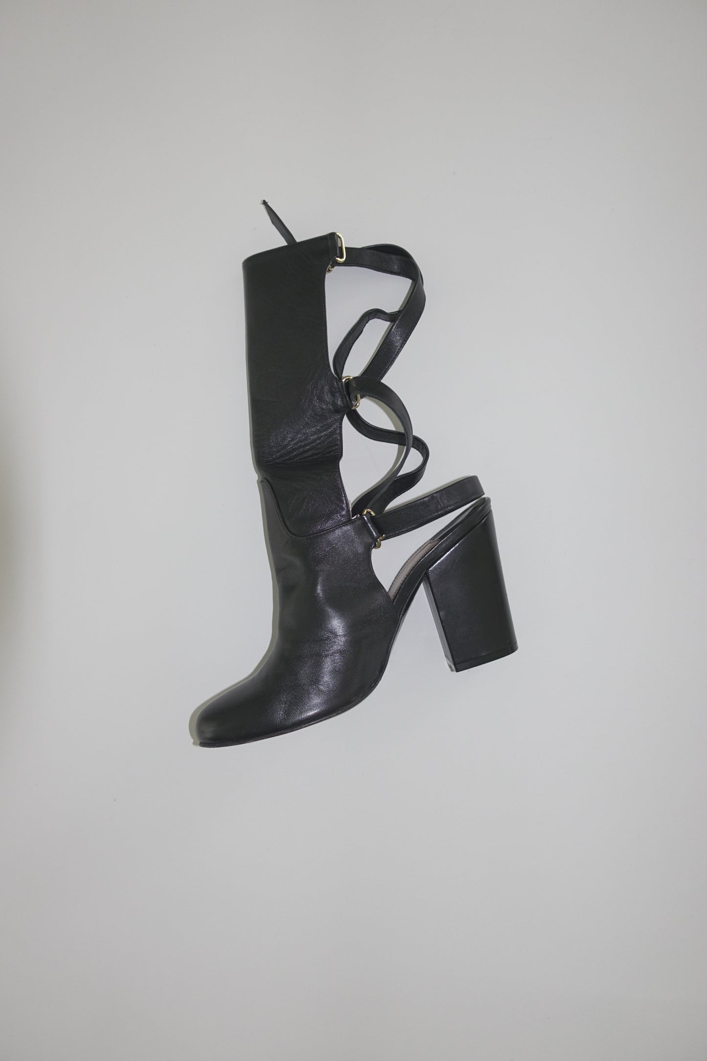 Sonia Rykiel strapppy boots