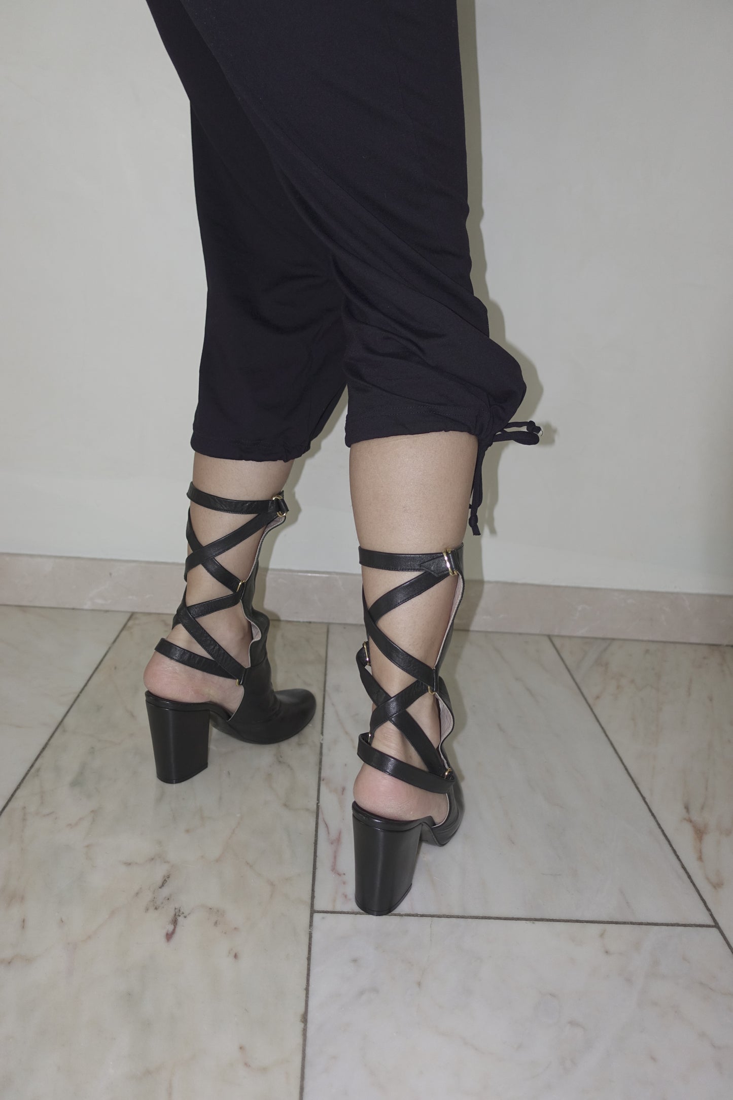 Sonia Rykiel strapppy boots