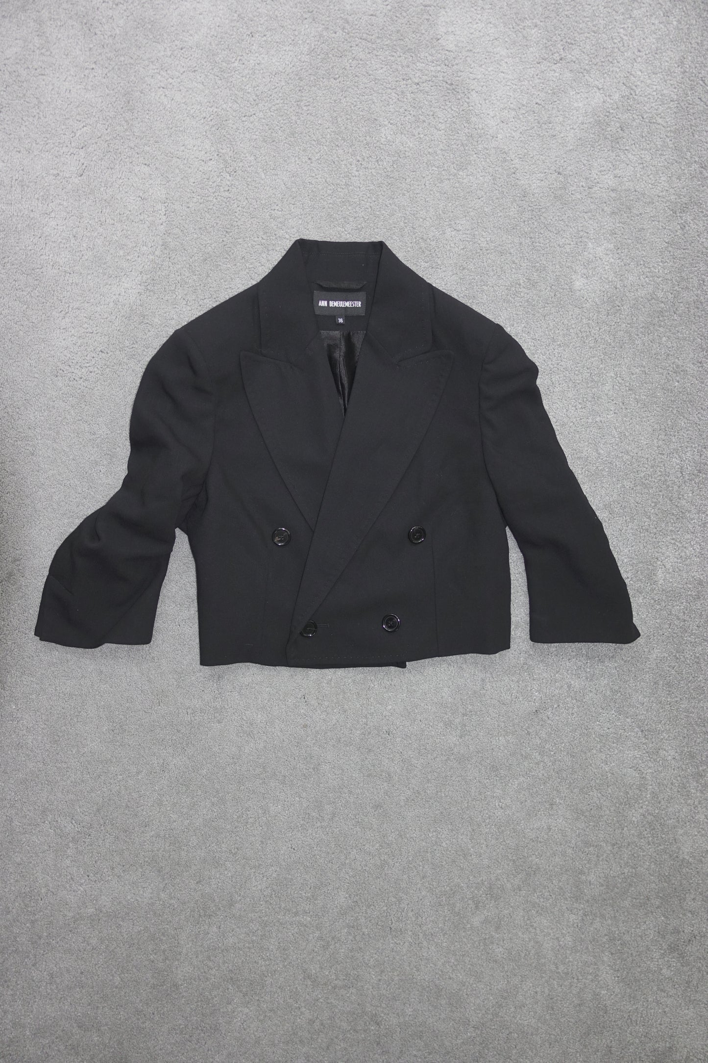 Ann Demeulemeester crop blazer