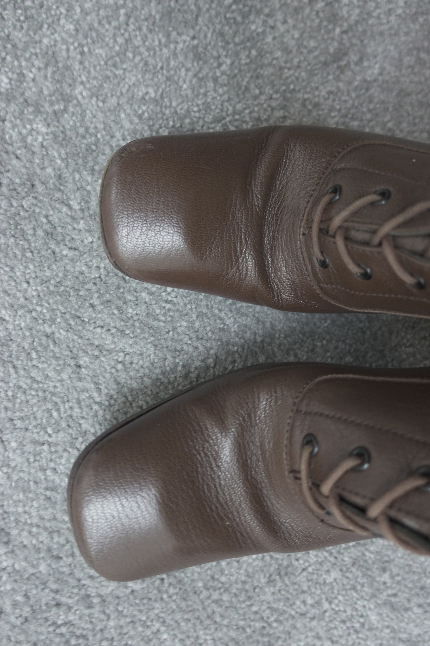 Miu Miu FW 2001 lace up boots