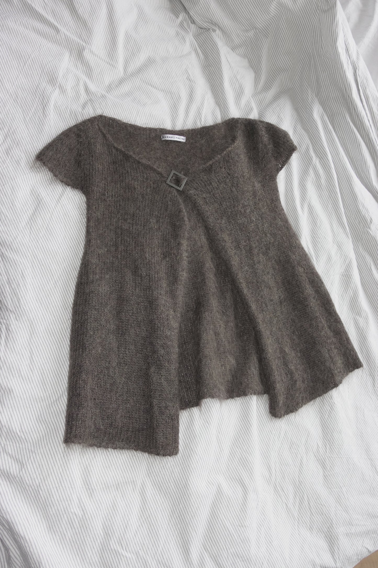 Sarah Pacini mohair knit jacket