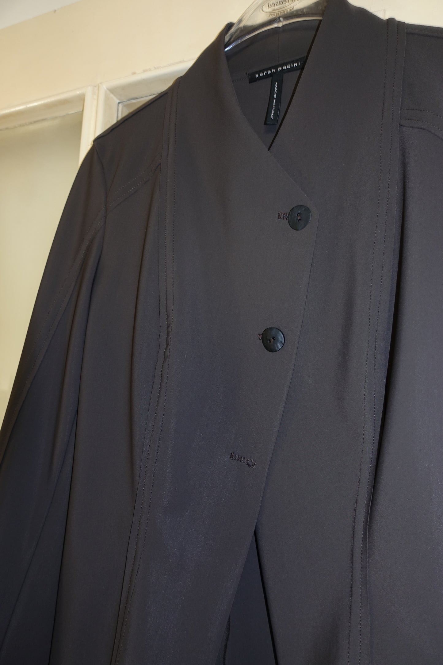Sarah Pacini asymmetrical blazer