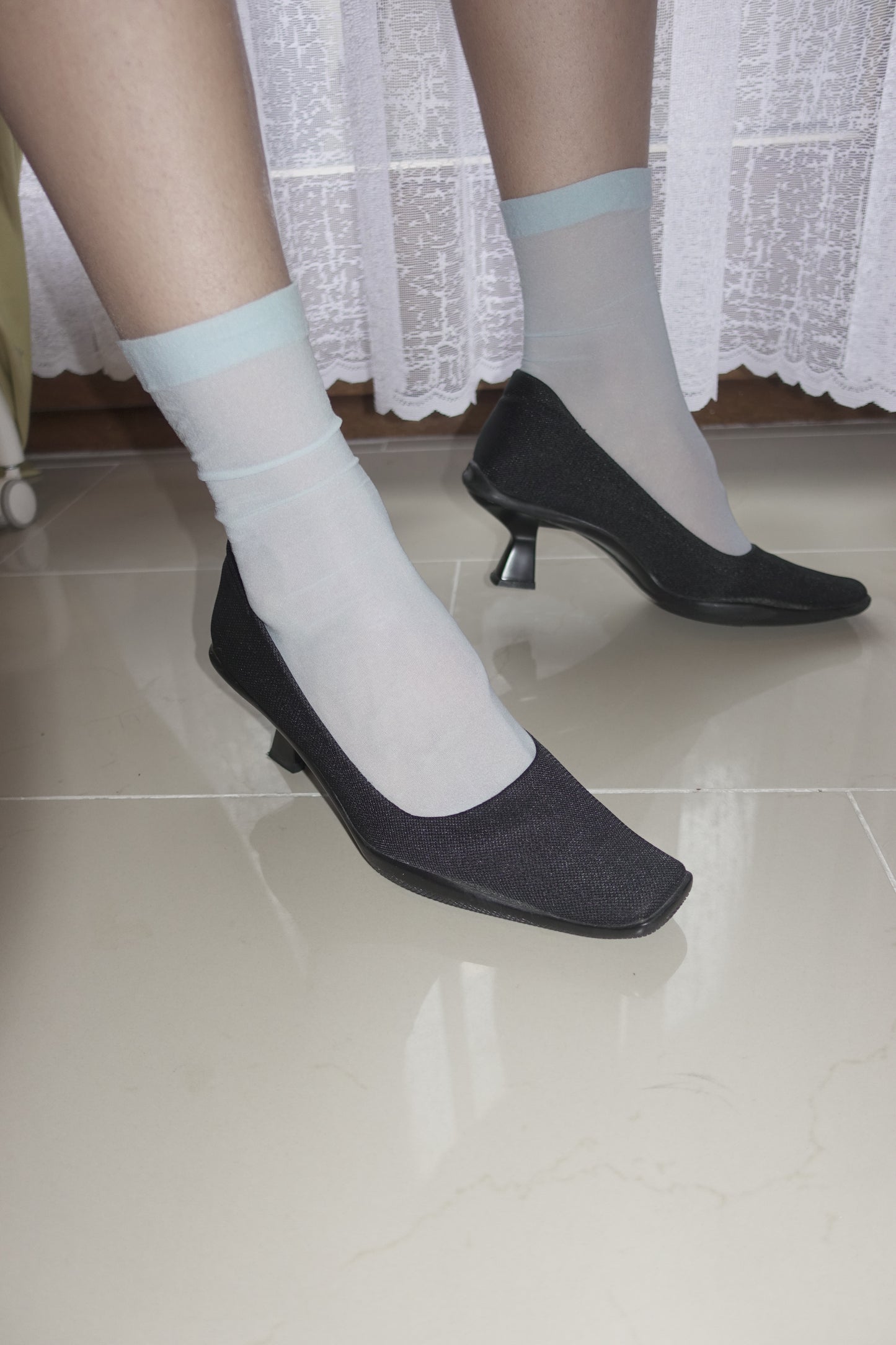Prada 1999 mesh pumps