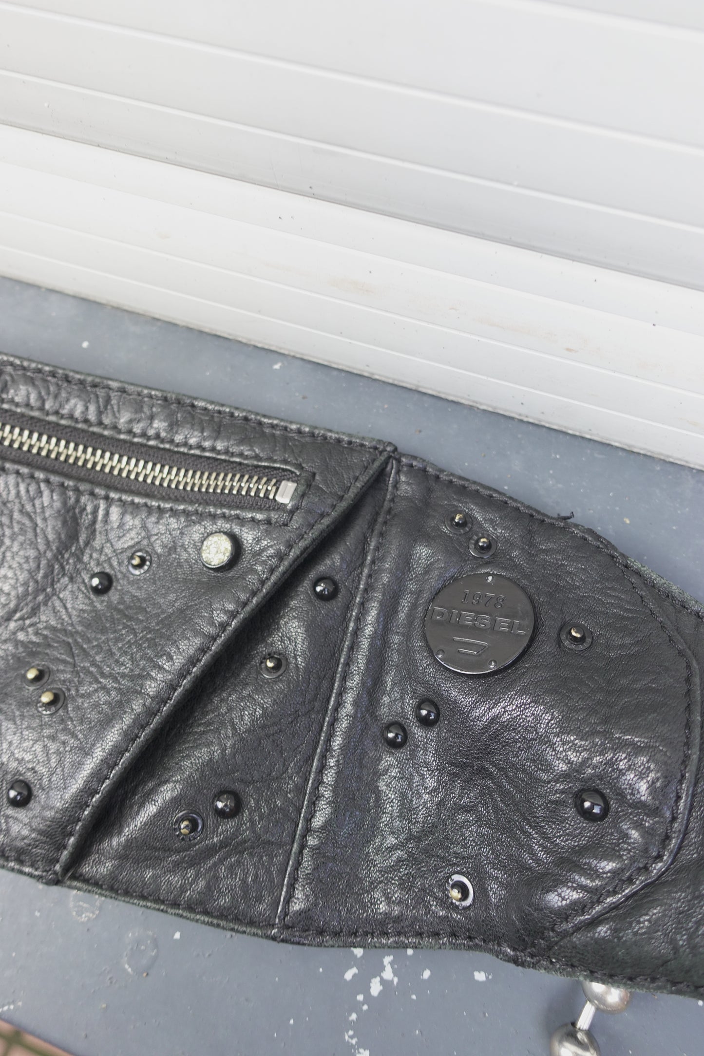 Diesel studded waist bag