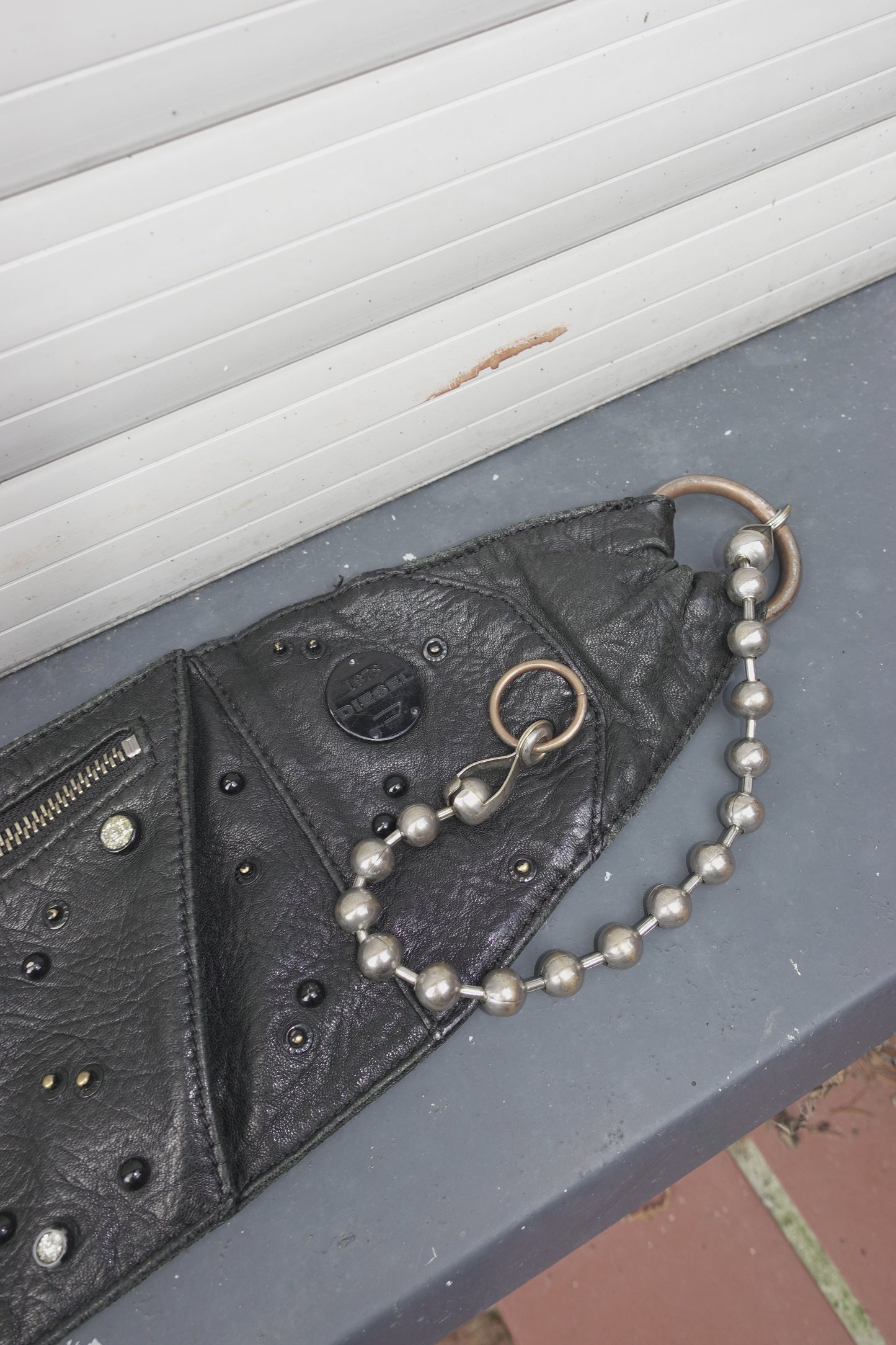 Diesel studded waist bag