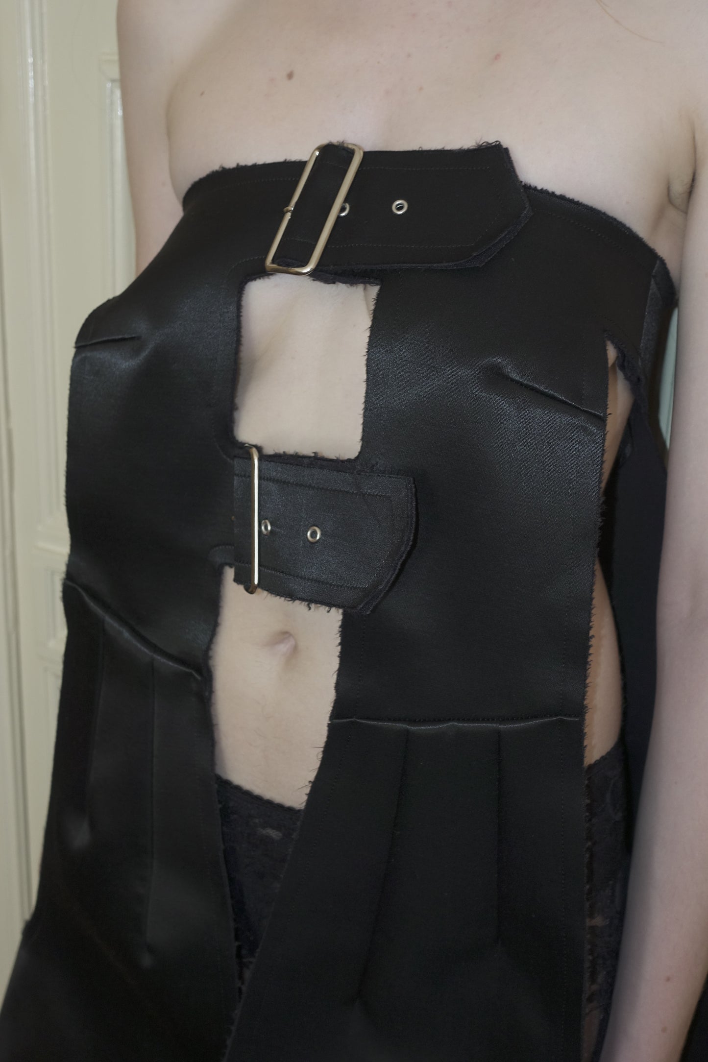 Comme des Garçons FW 2019 cut out skirt