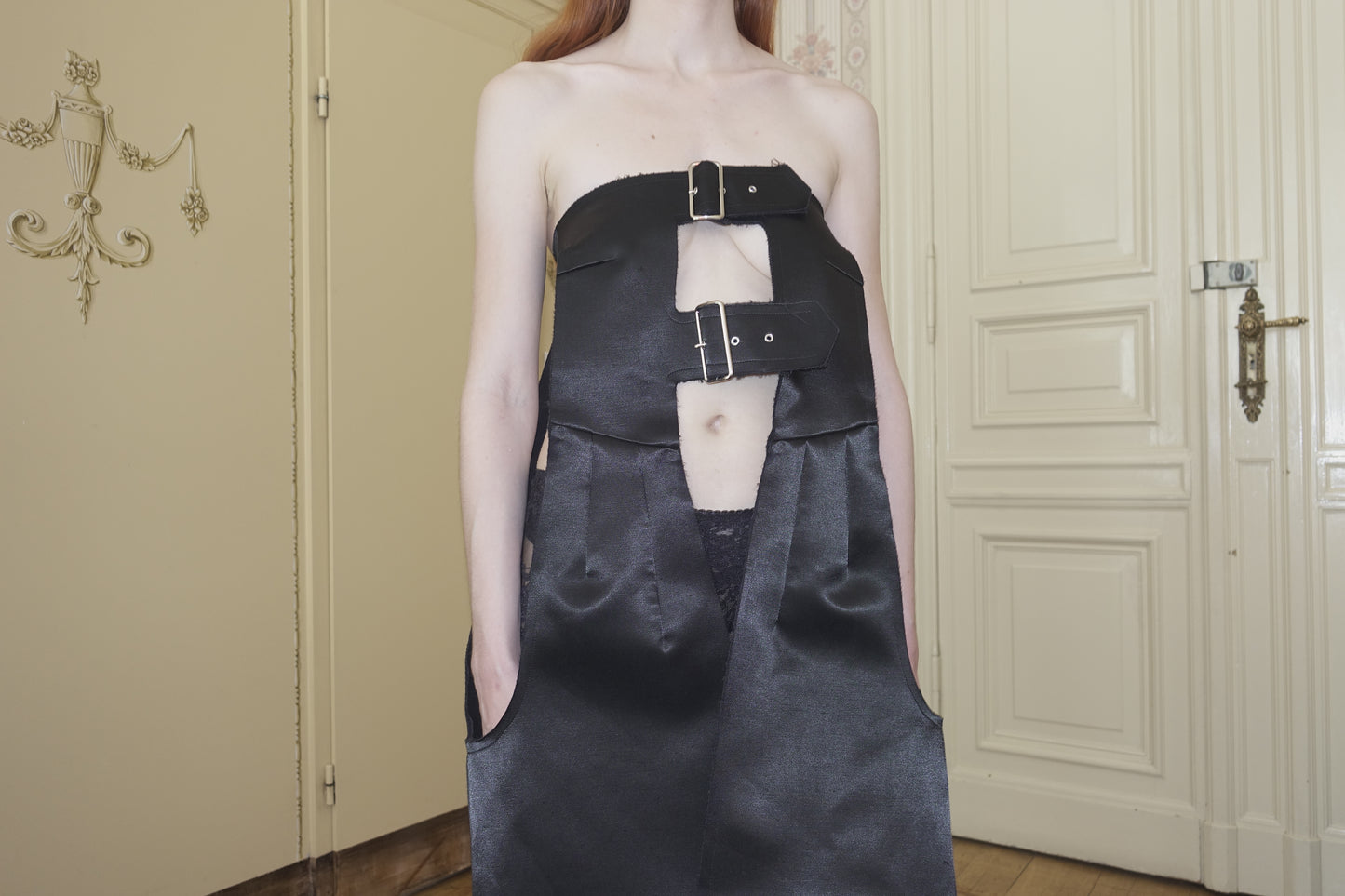 Comme des Garçons FW 2019 cut out skirt