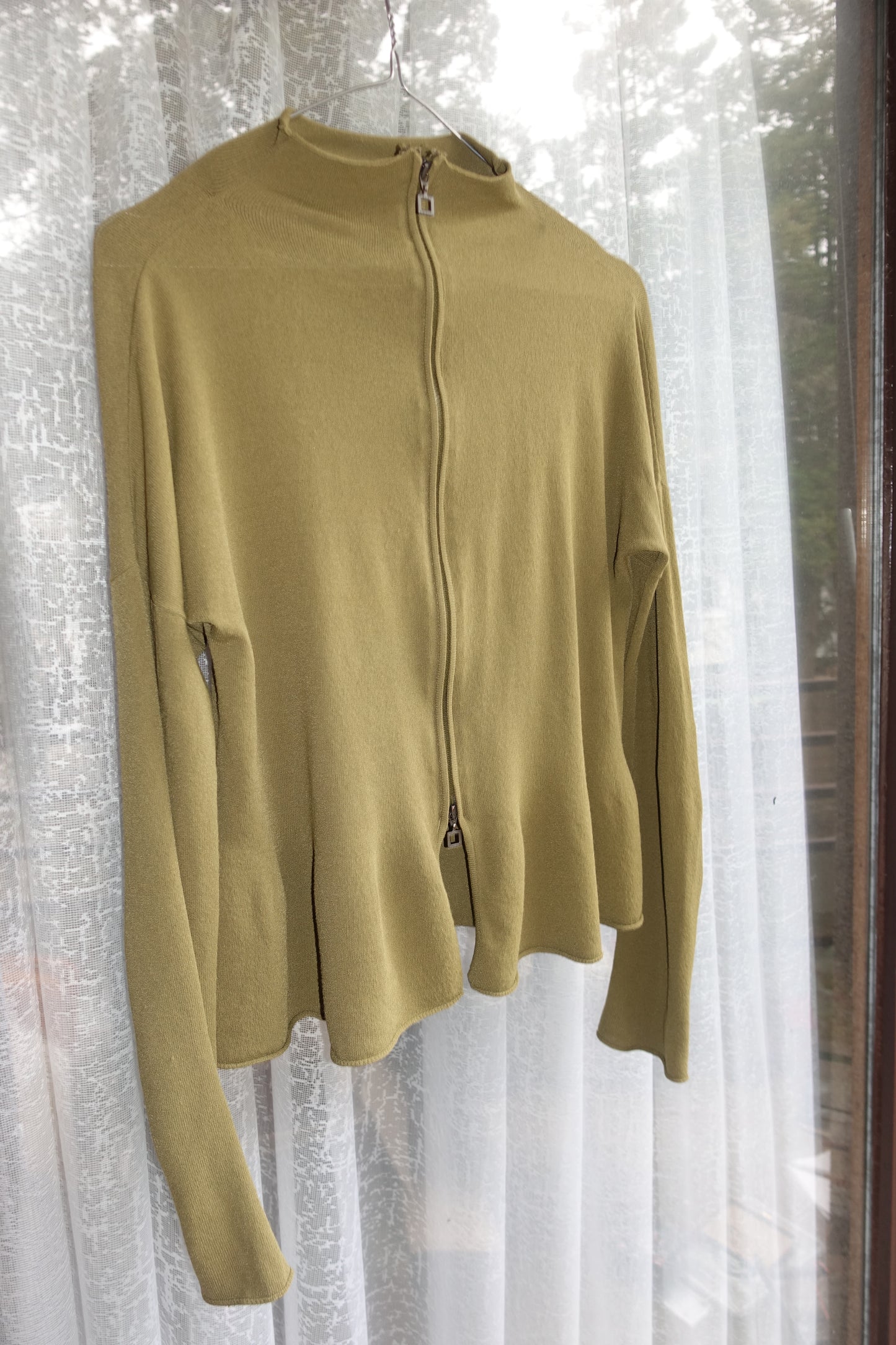 Sarah Pacini fine knit peplum jacket