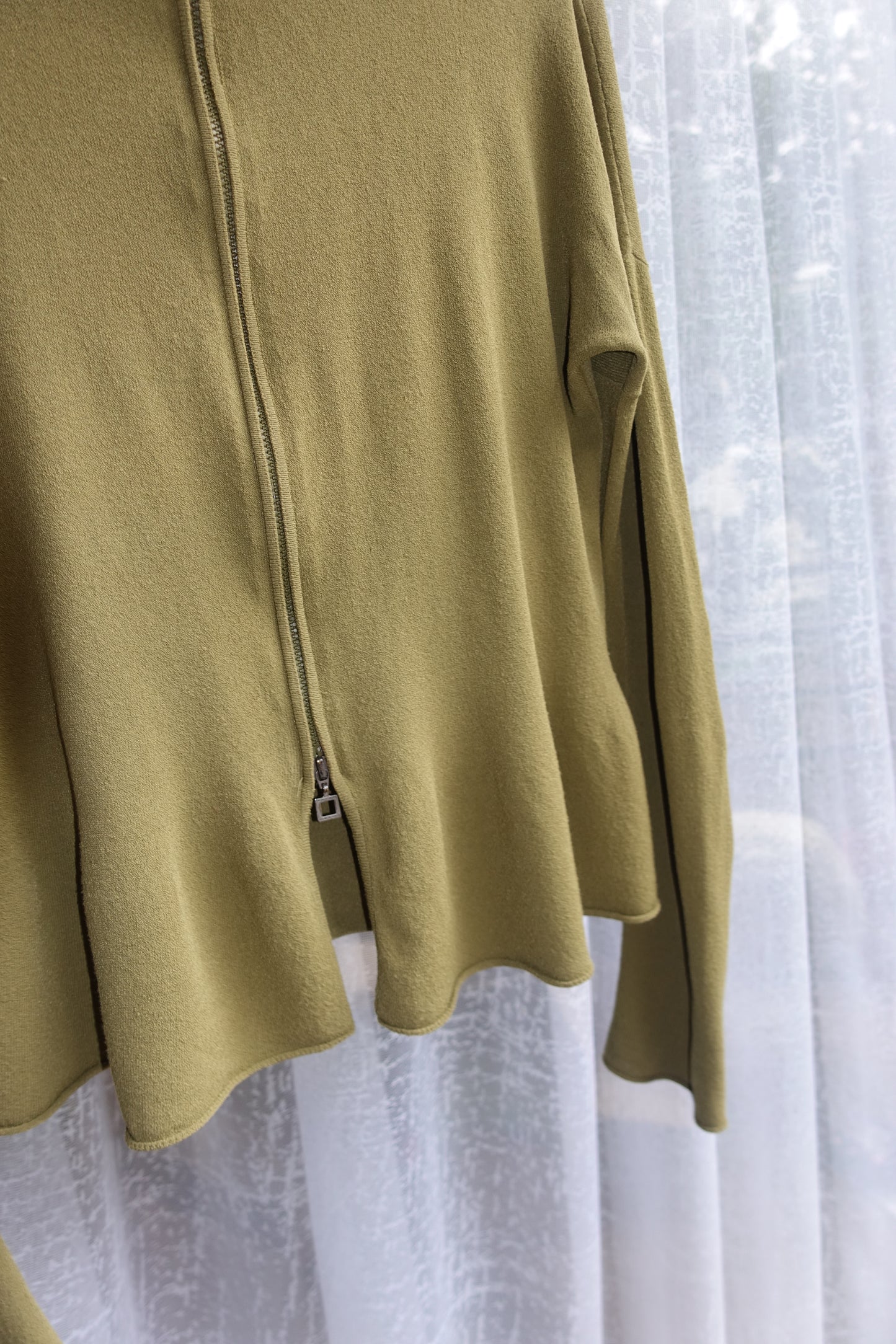 Sarah Pacini fine knit peplum jacket