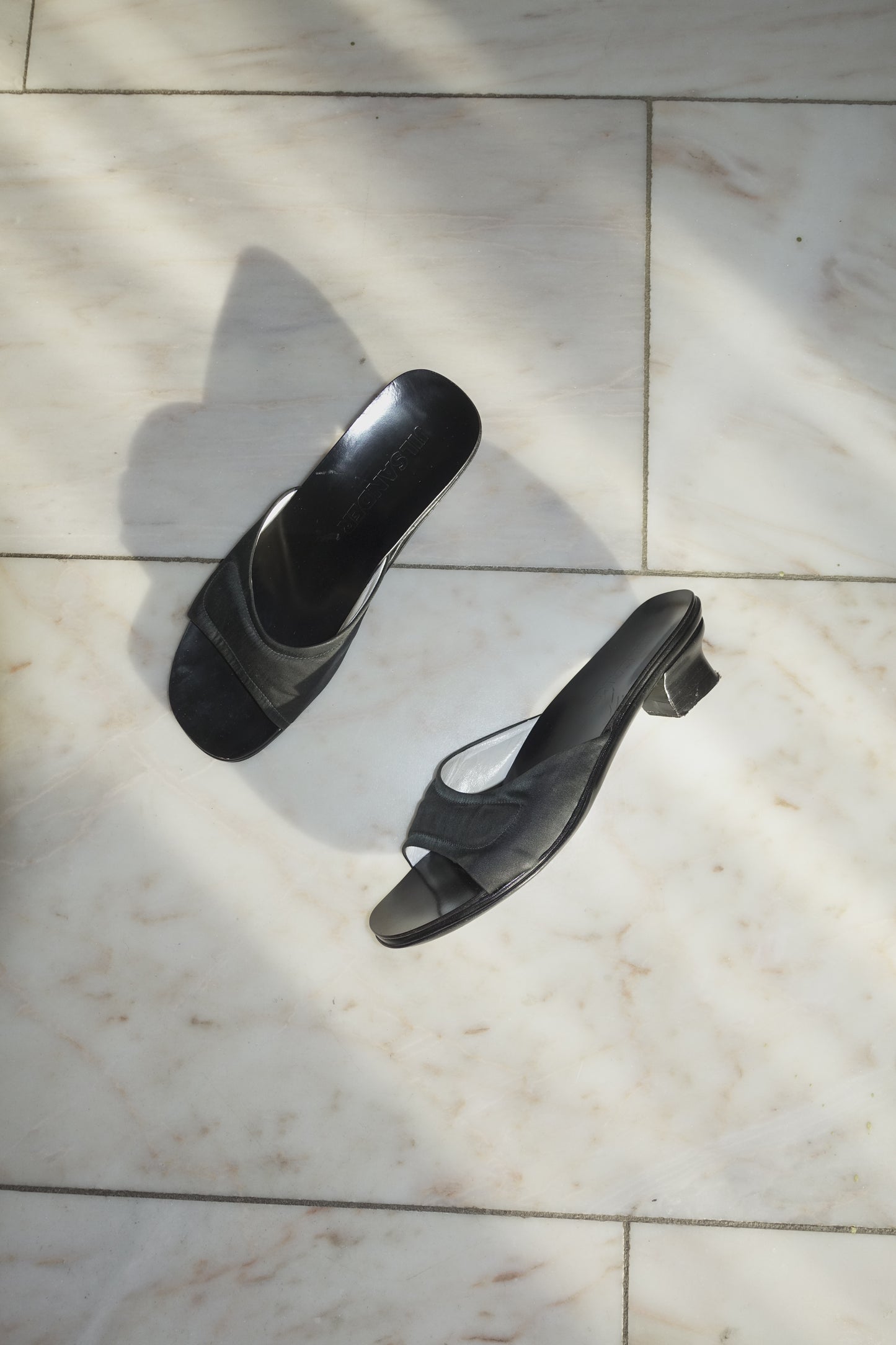 Jil Sander padded mules