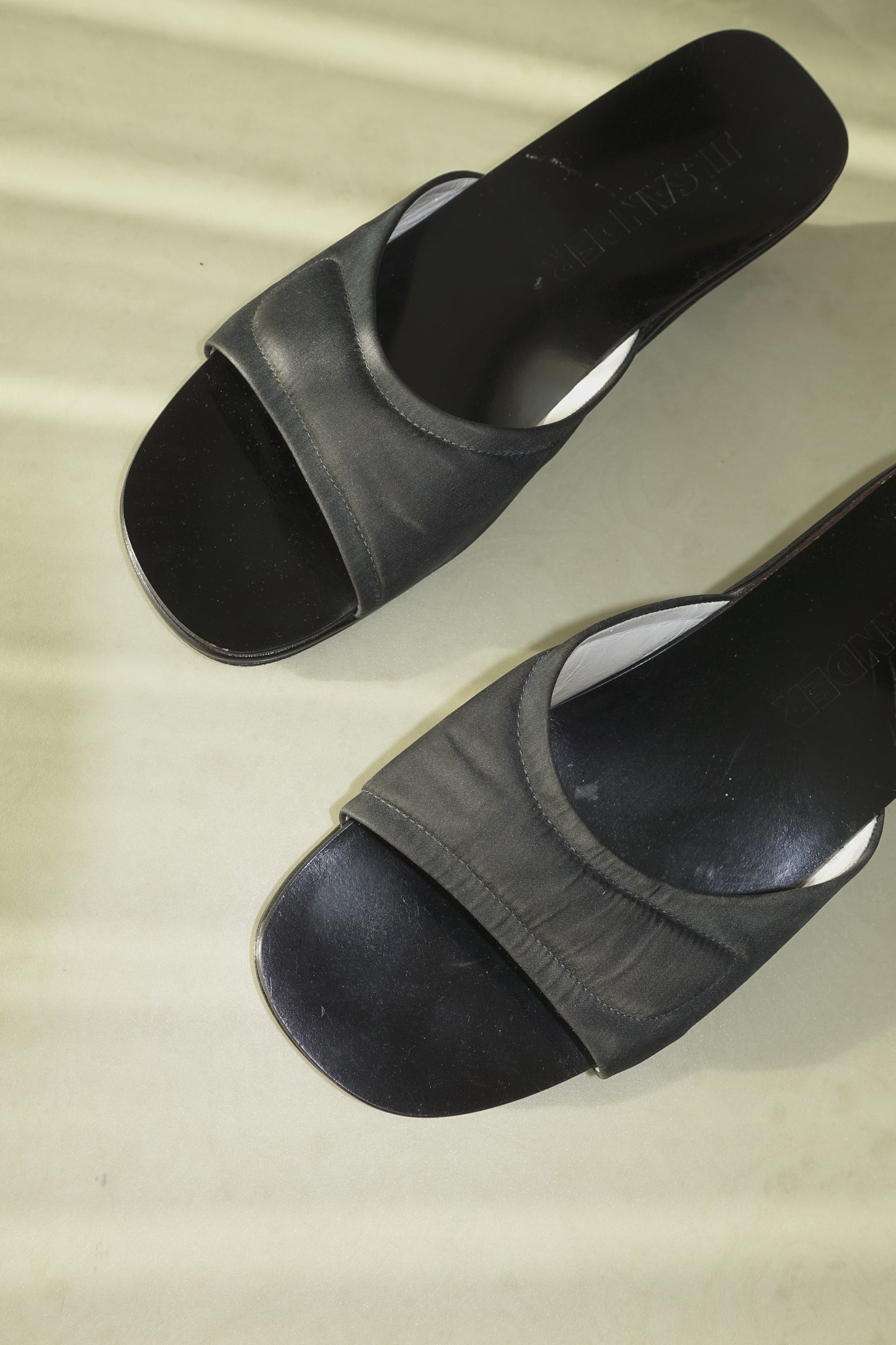 Jil Sander padded mules