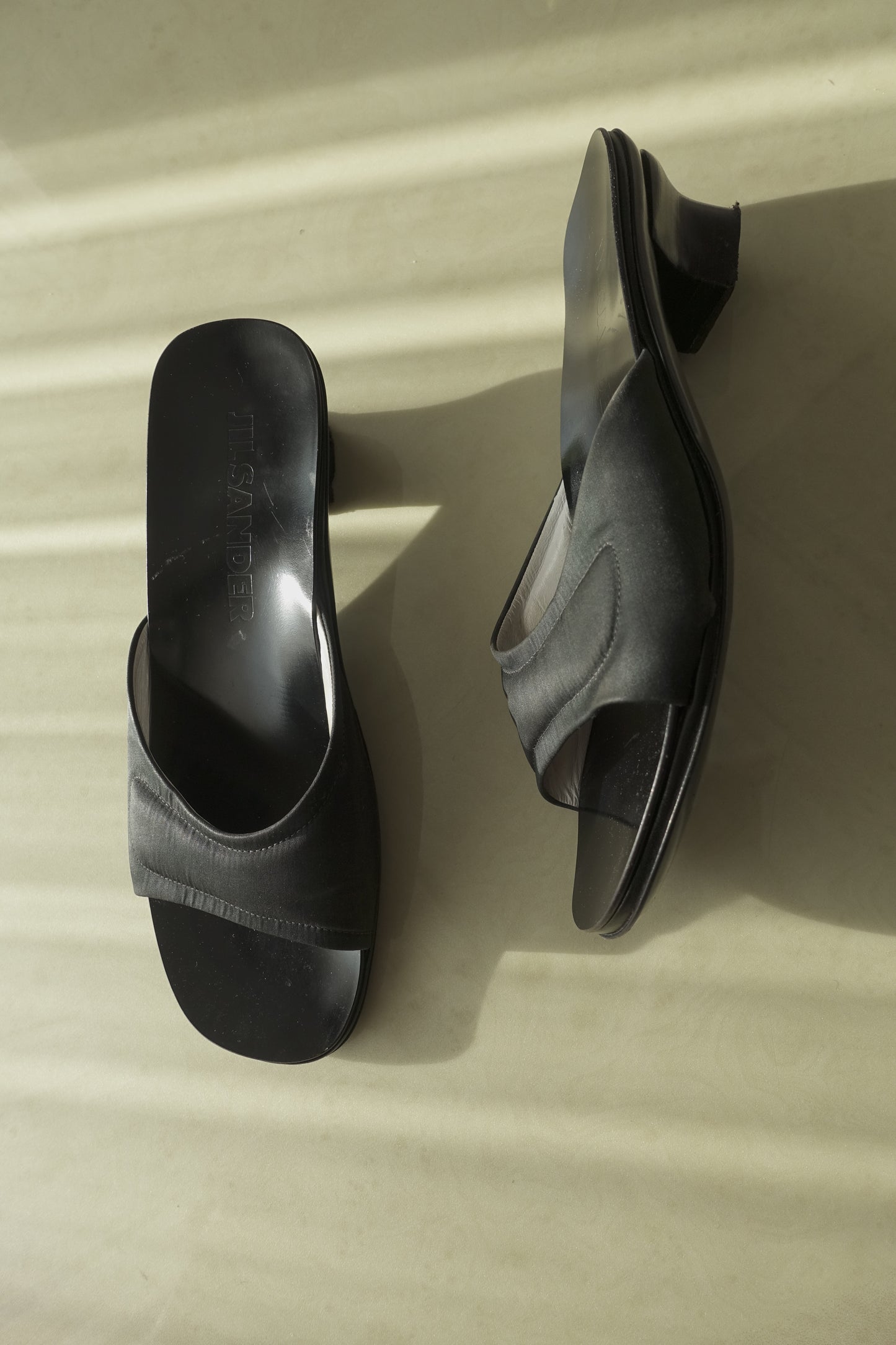 Jil Sander padded mules