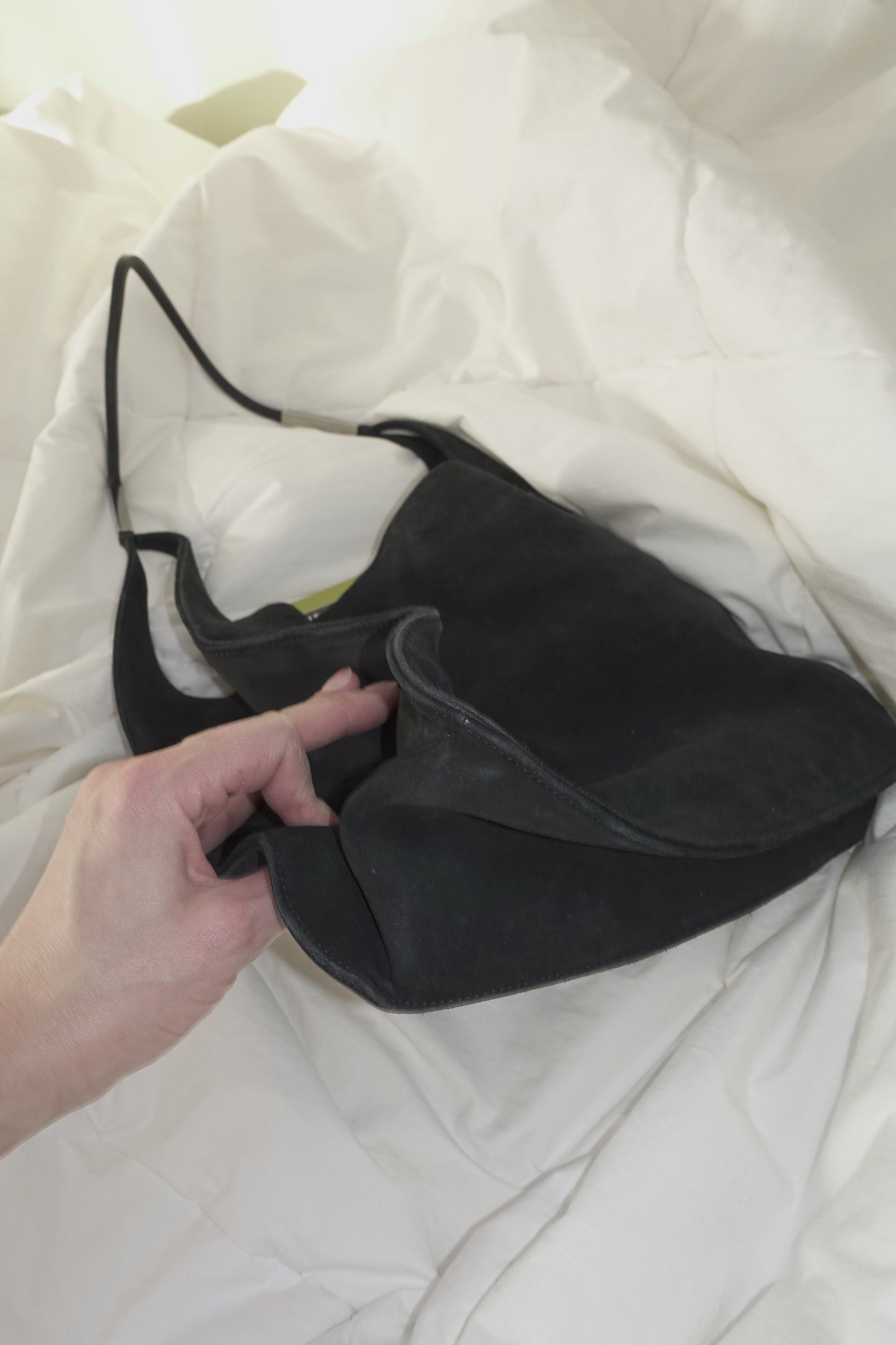 Gucci by Tom Ford suede hobo bag