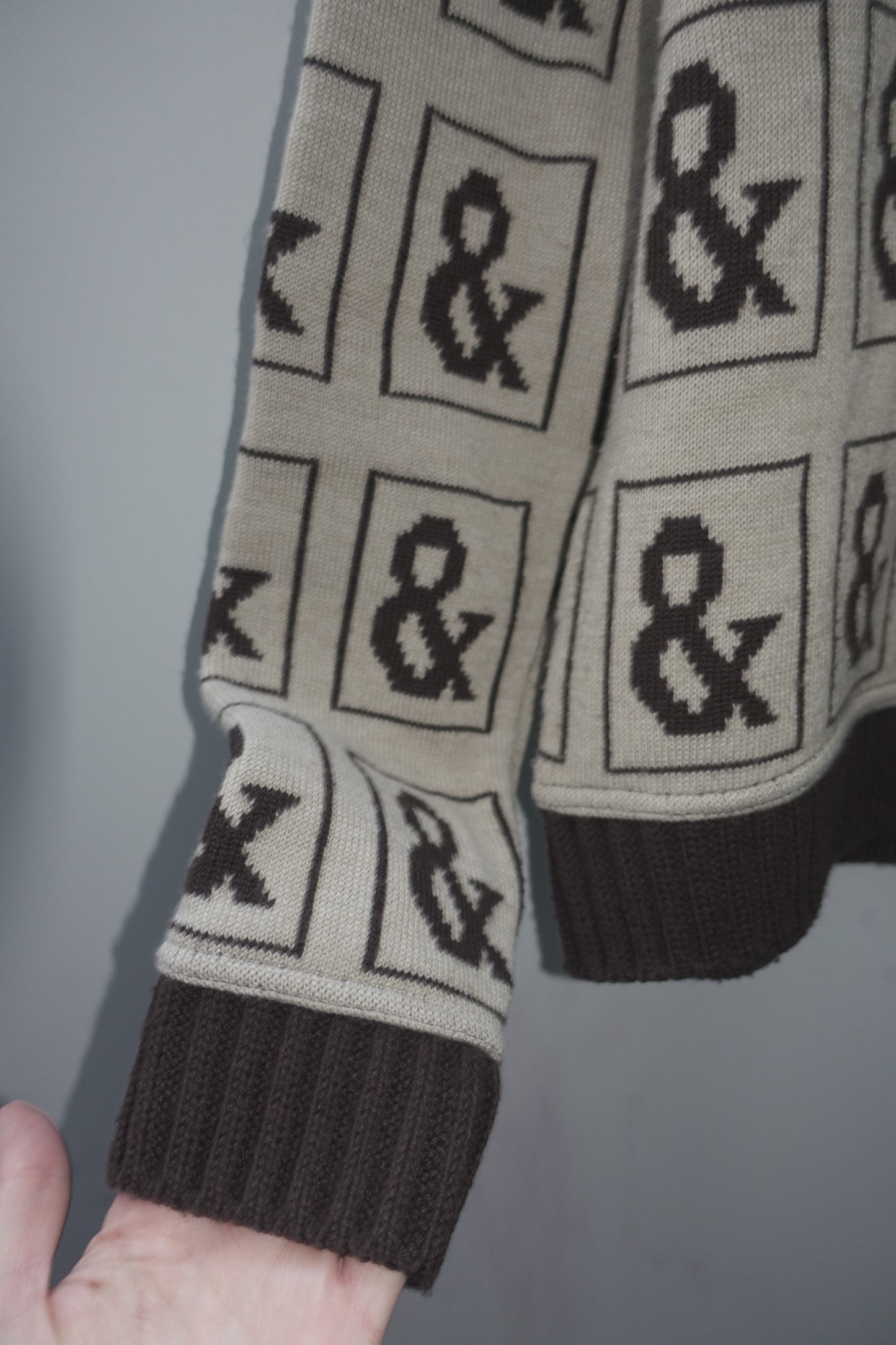 D&G knitted wool turtleneck