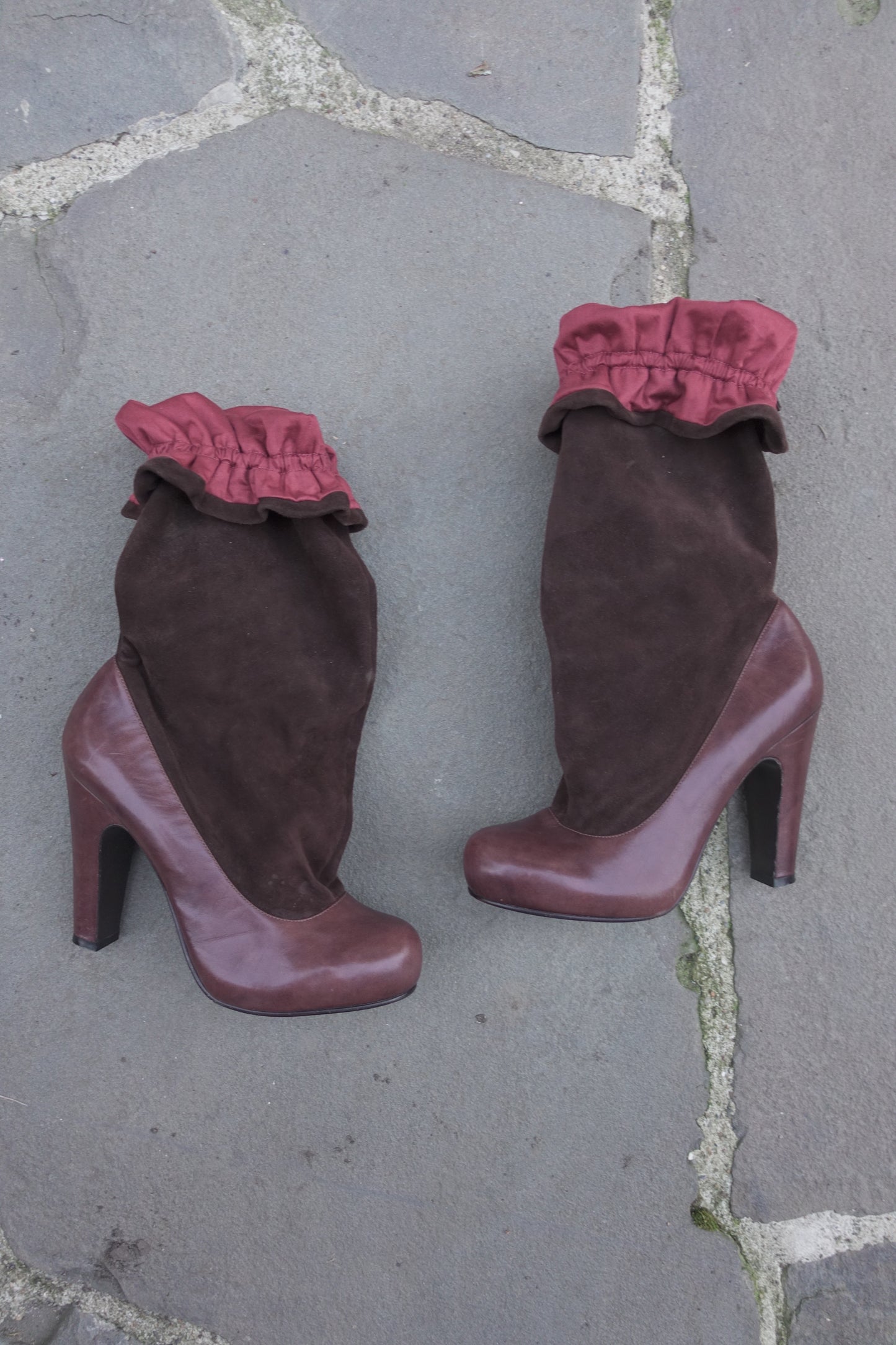 Marc Jacobs slouchy leather boots