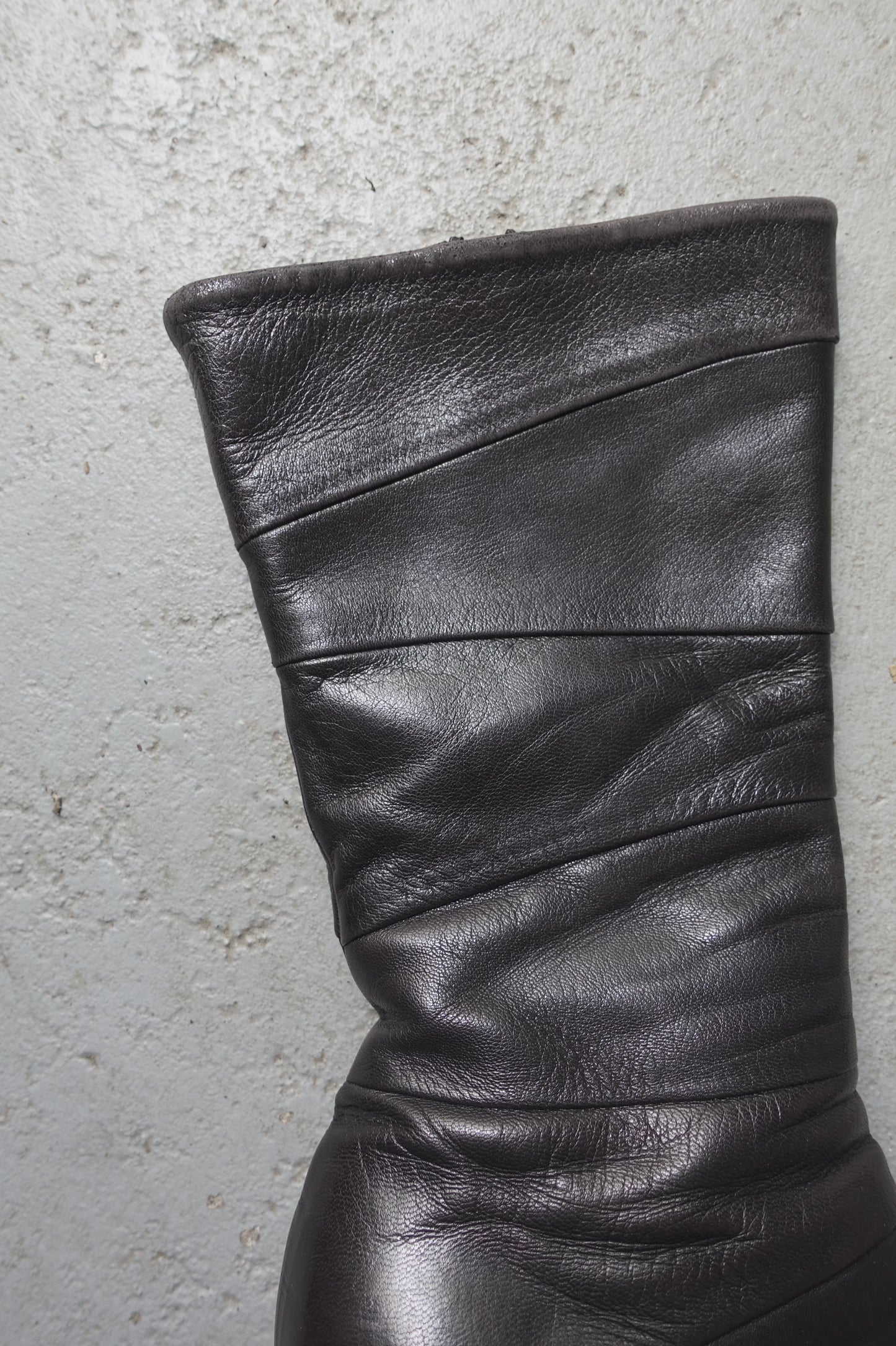 Miu Miu pointed leather boots