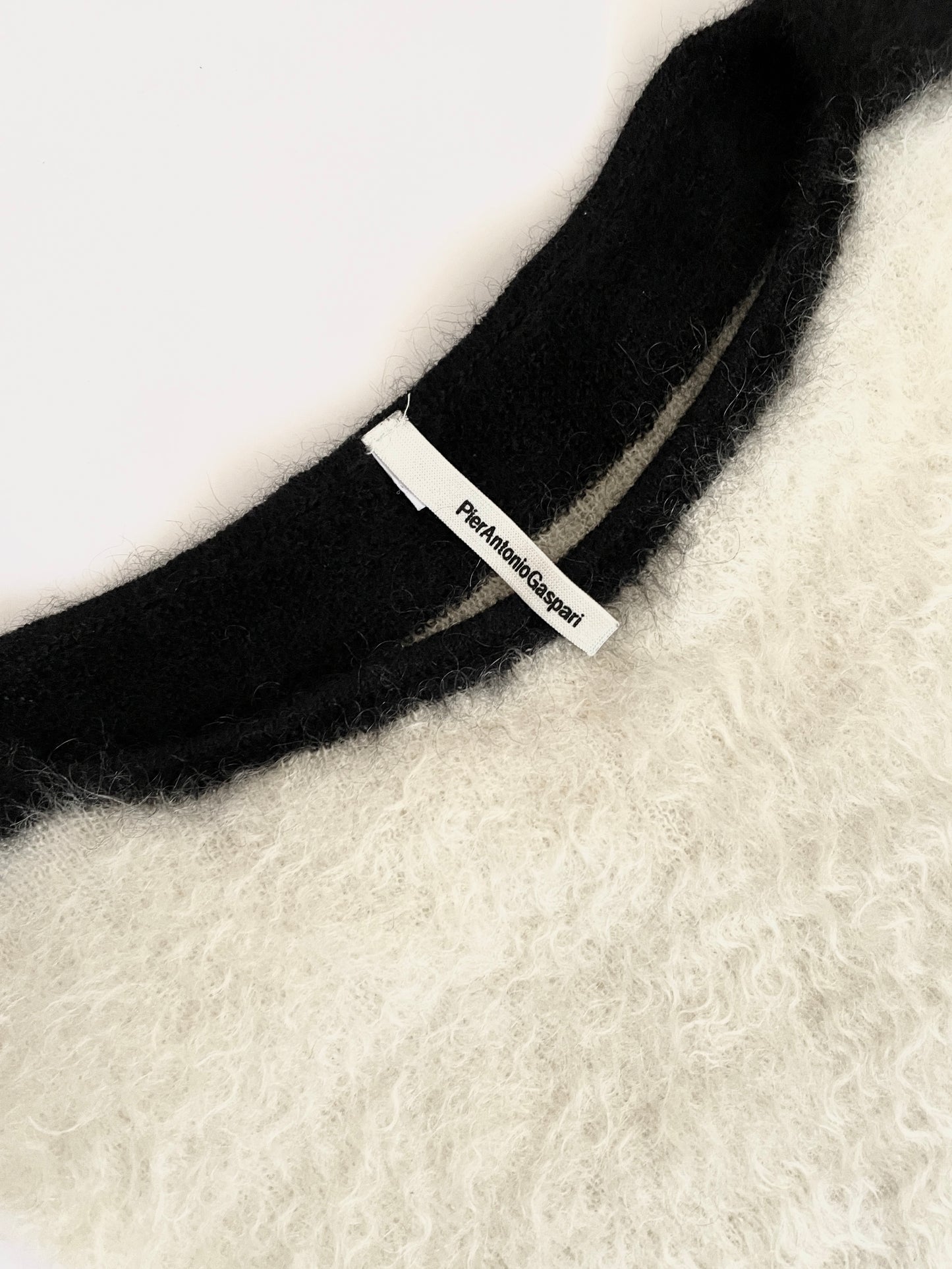 Pier Antonio Gaspari fluffy mini dress