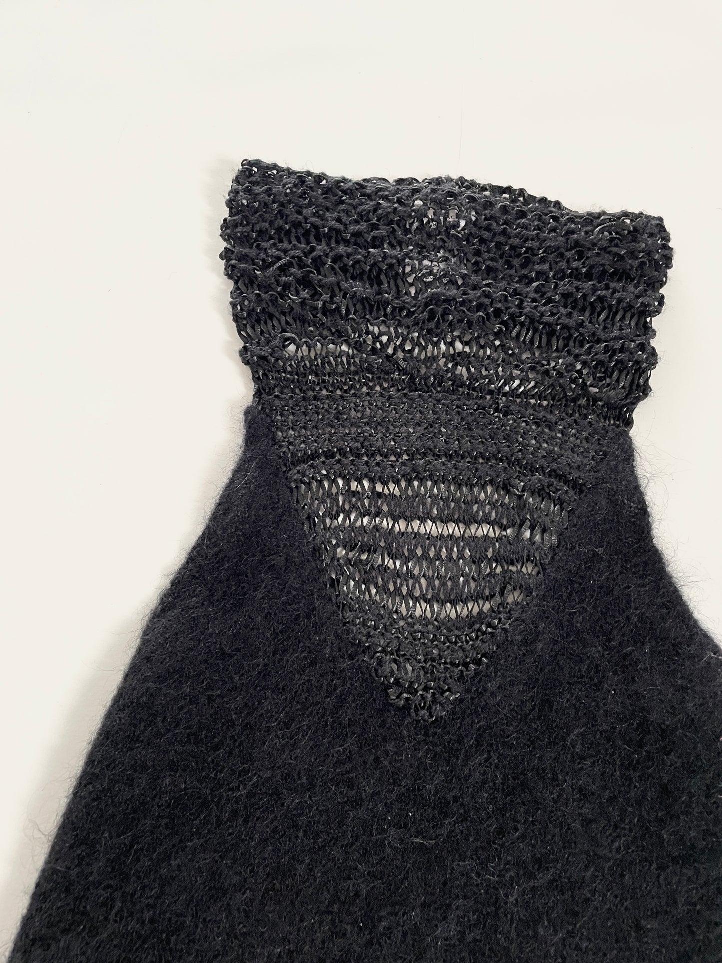 Sarah Pacini knitted neckholder top