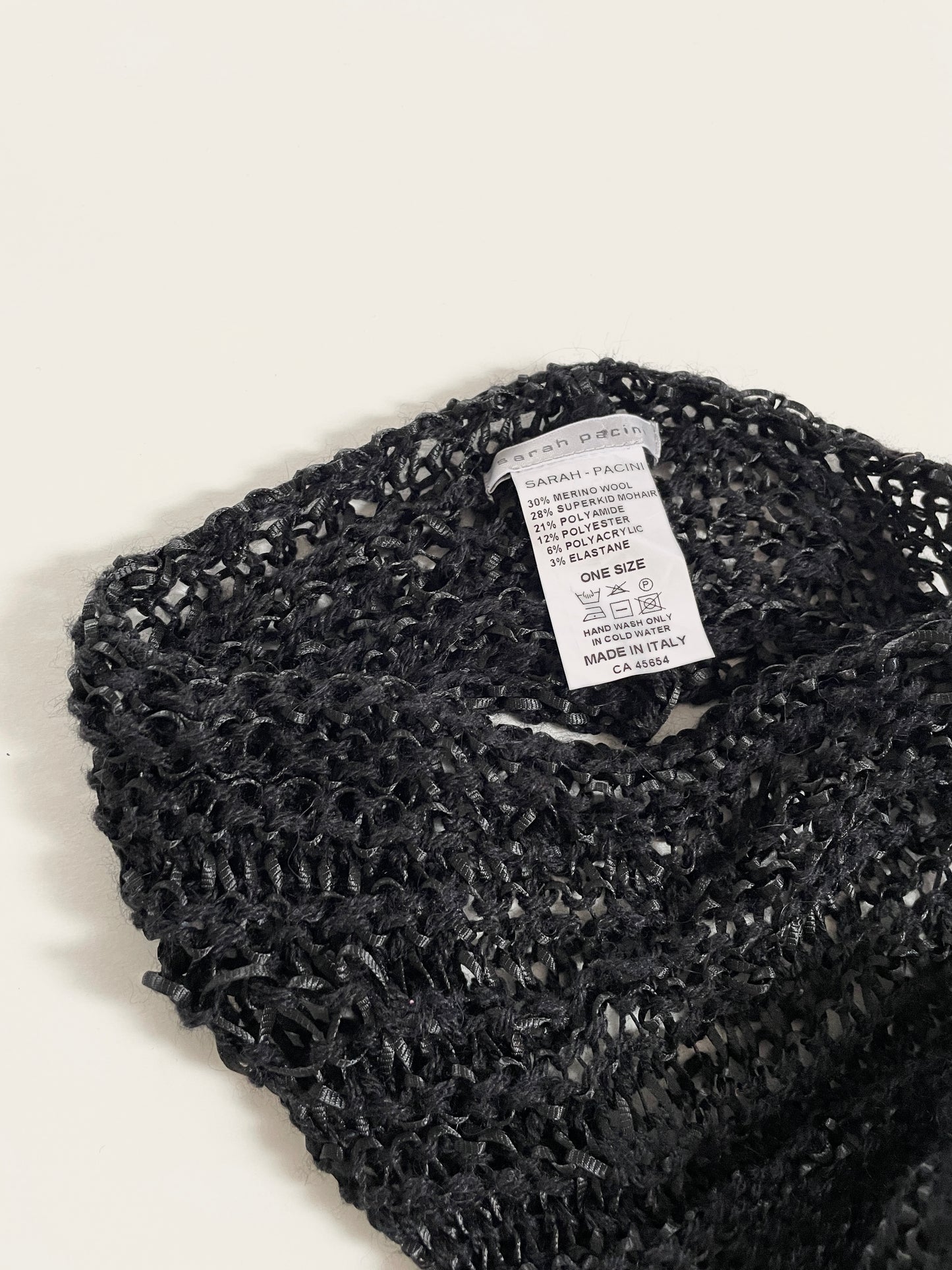 Sarah Pacini knitted neckholder top
