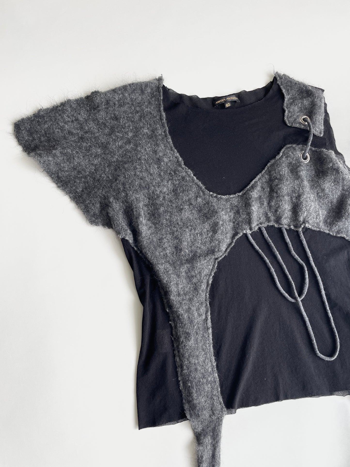Amaya Arzuaga deconstructed shirt