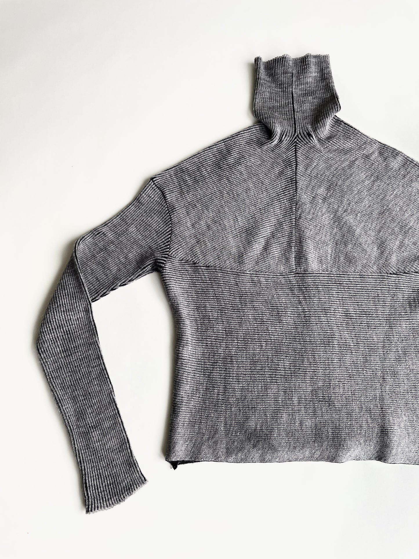 Sarah Pacini knitted zip jacket