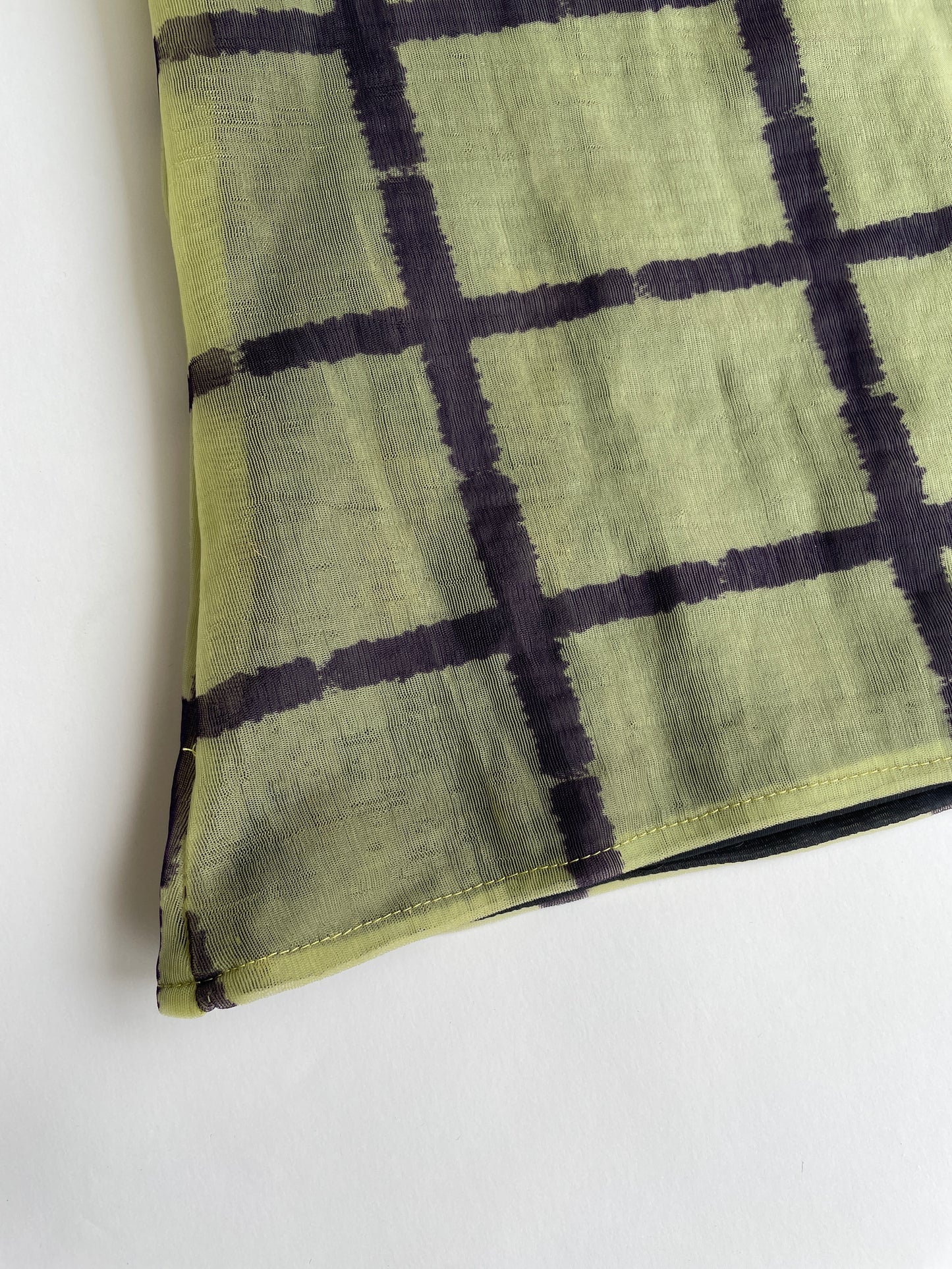 Amayaza Arzuaga checkered skirt