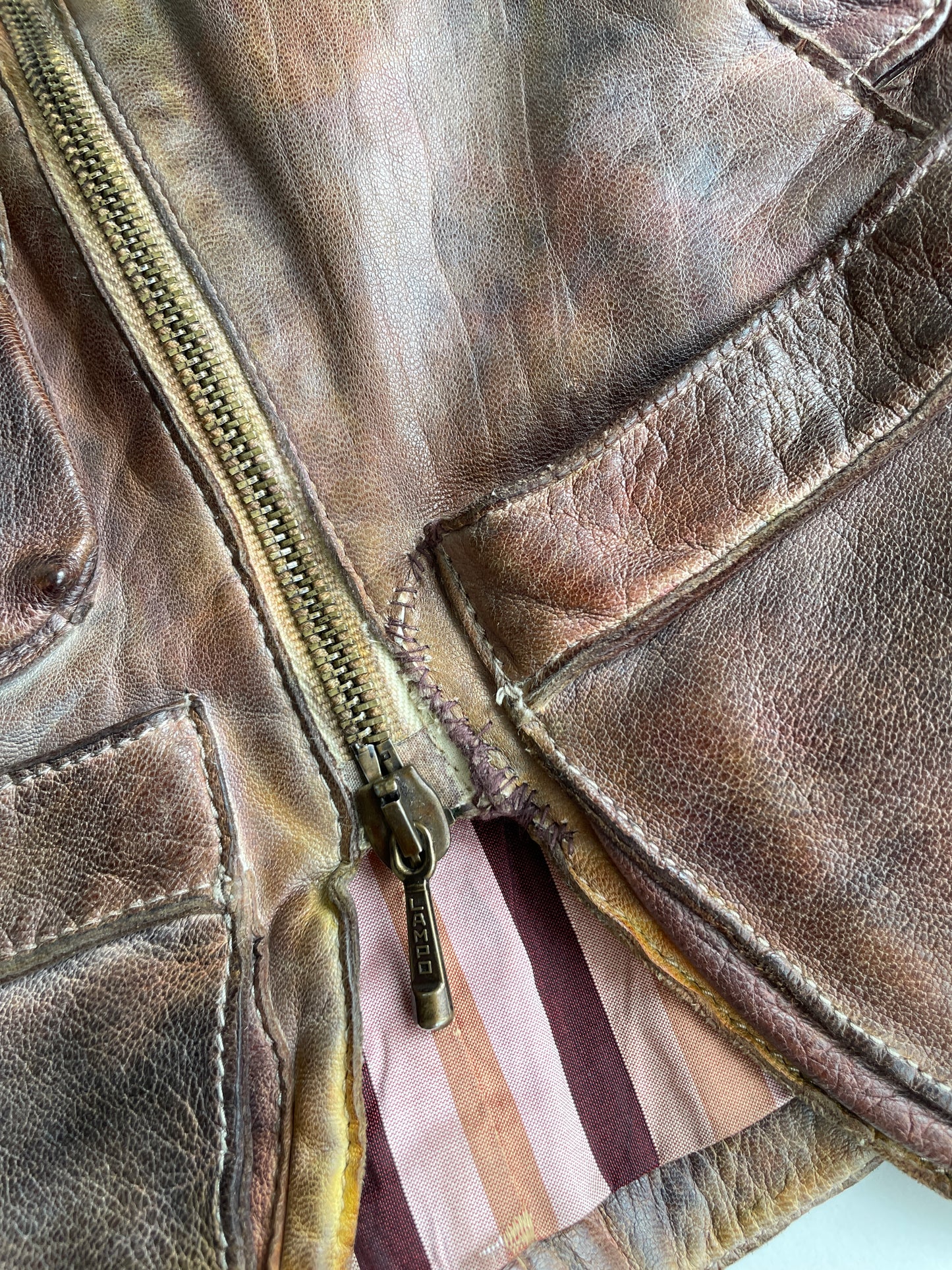 Un Solo Mondo biker jacket