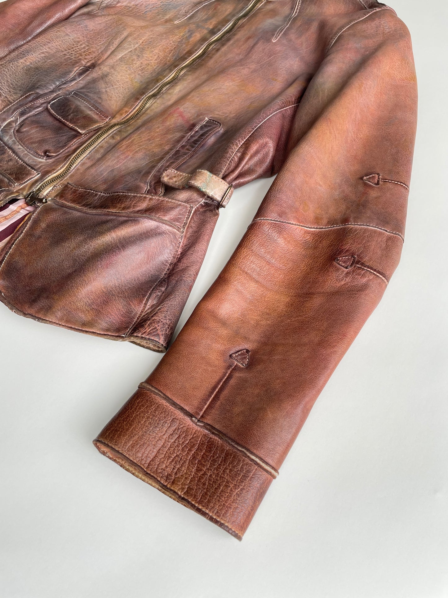 Un Solo Mondo biker jacket