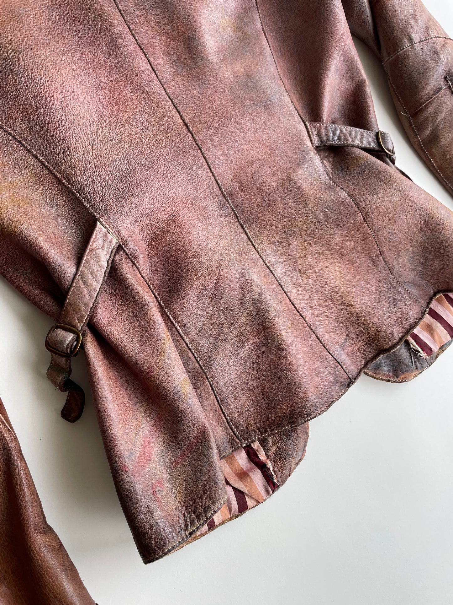 Un Solo Mondo biker jacket