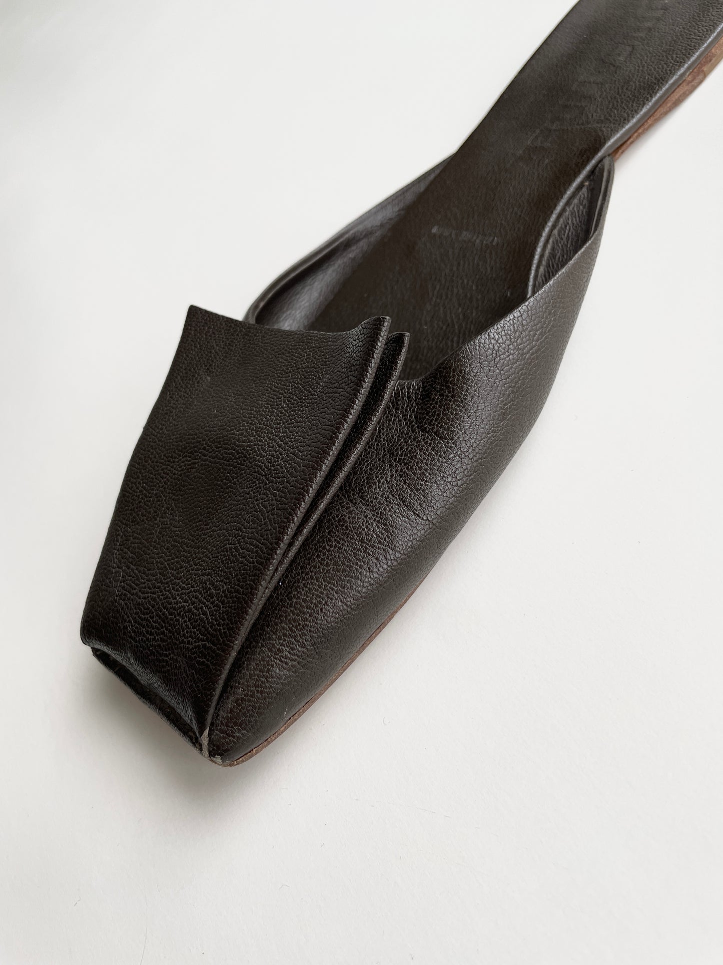 Jil Sander leather mules