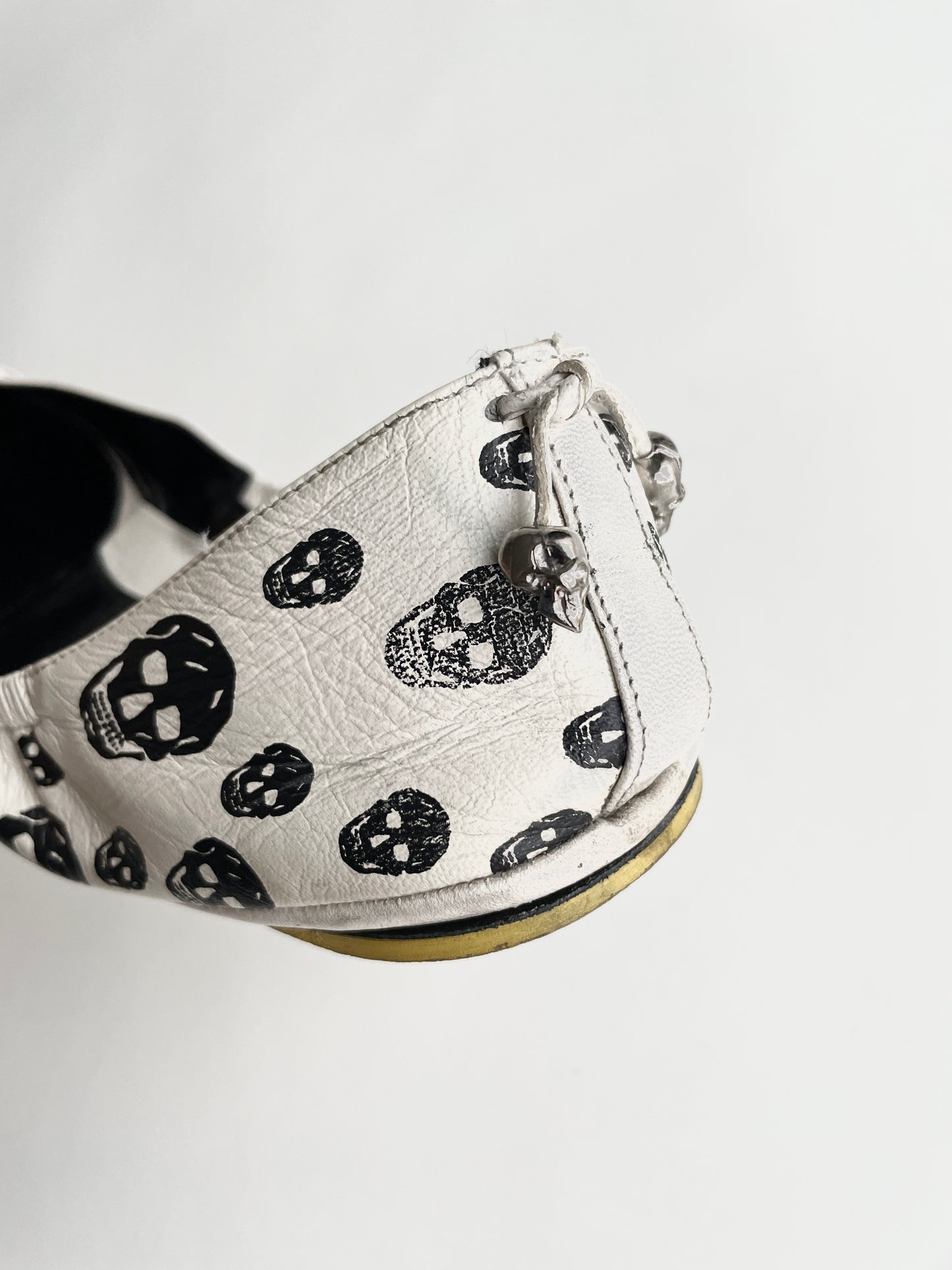 Alexander McQueen skull ballet flats