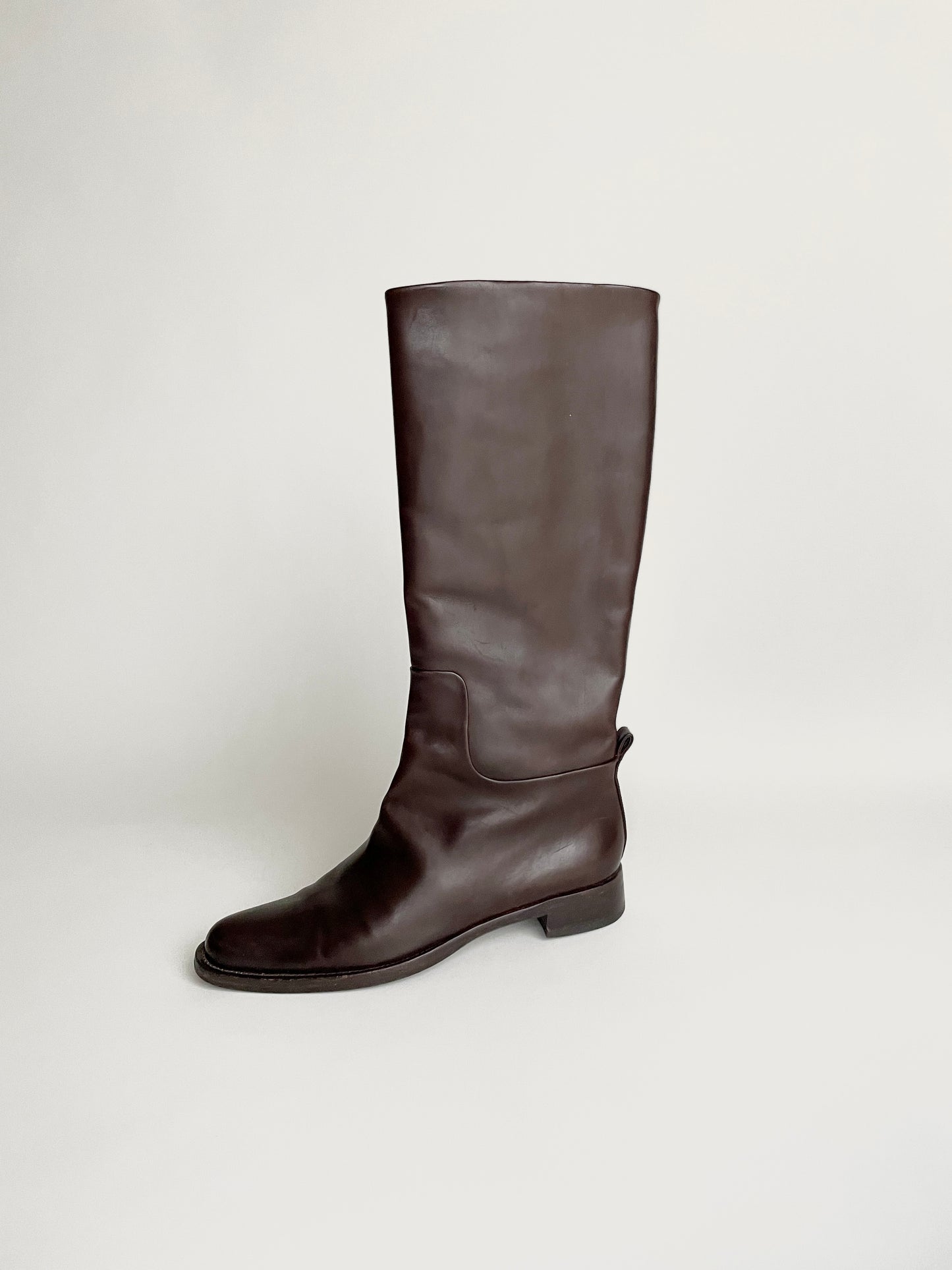 Jil Sander pointed leather boots