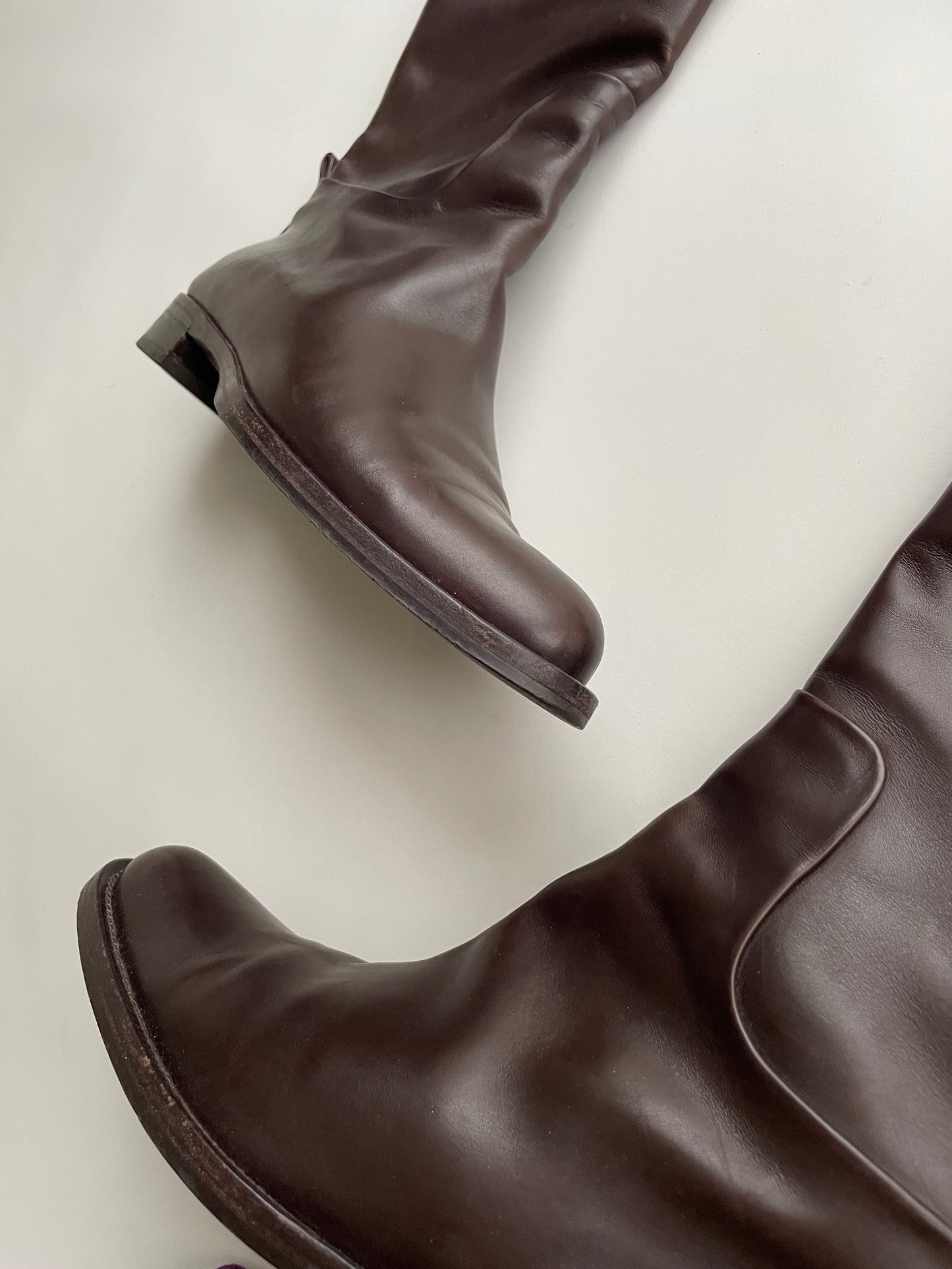 Jil Sander pointed leather boots