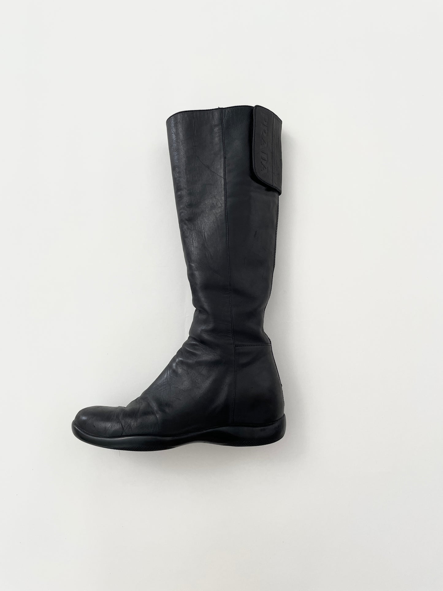 Prada 90s leather boots