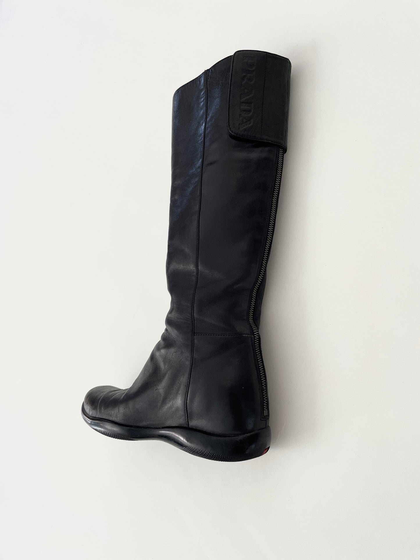 Prada 90s leather boots