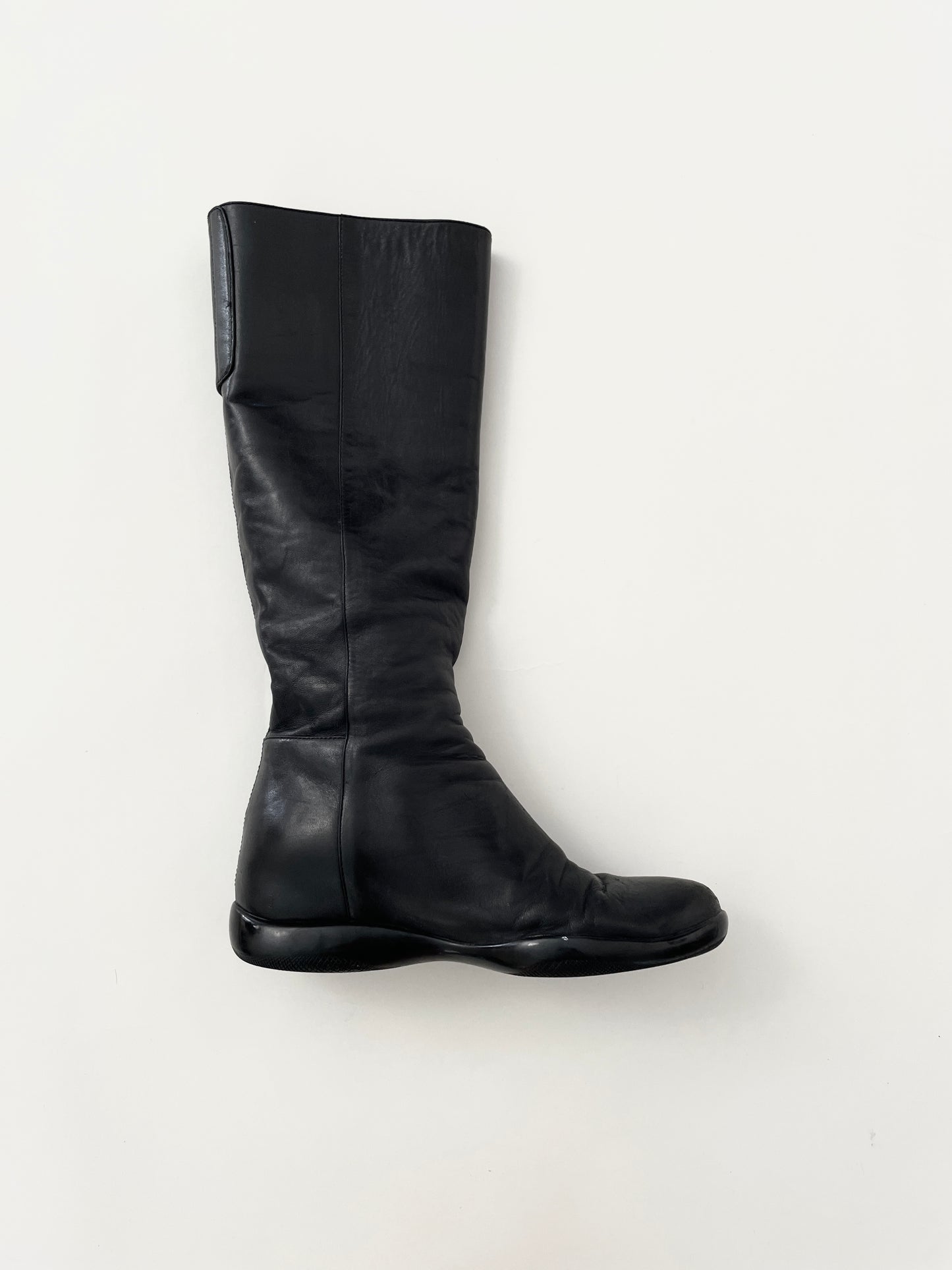 Prada 90s leather boots