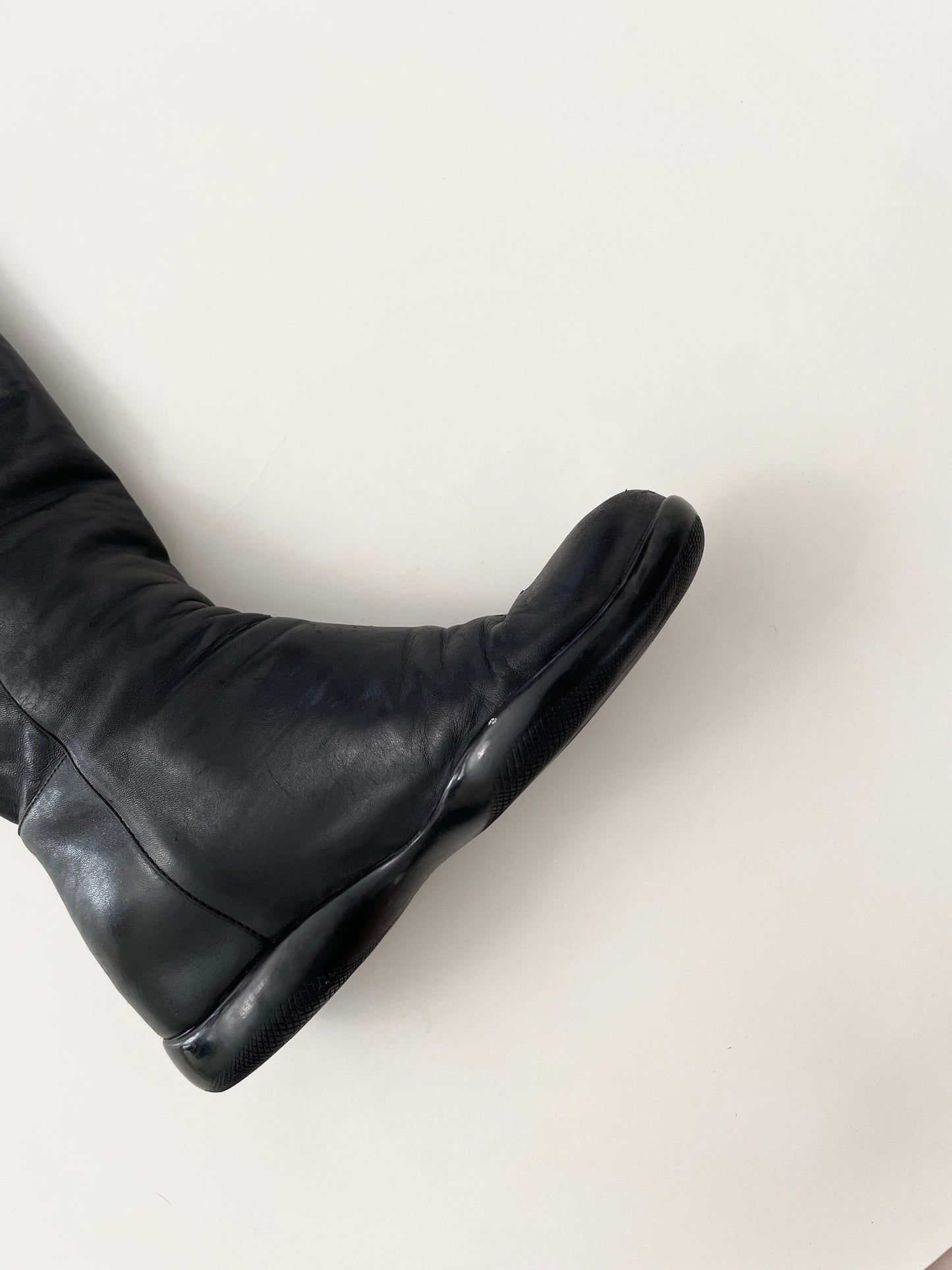 Prada 90s leather boots