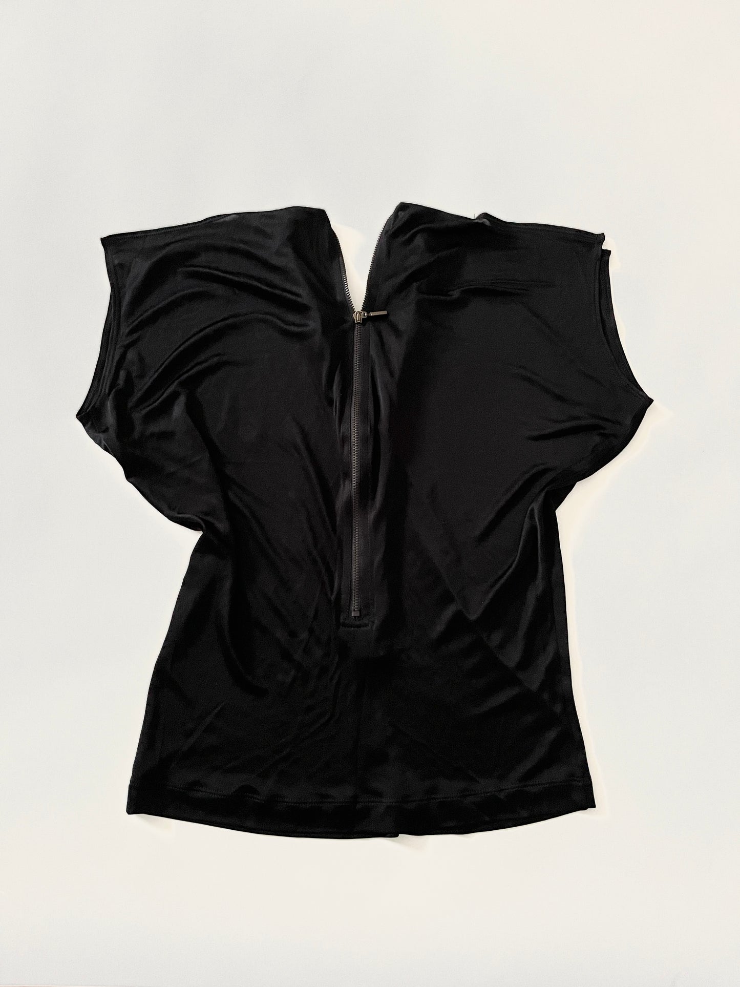 Plein Sud SS 2003 black zipper shirt