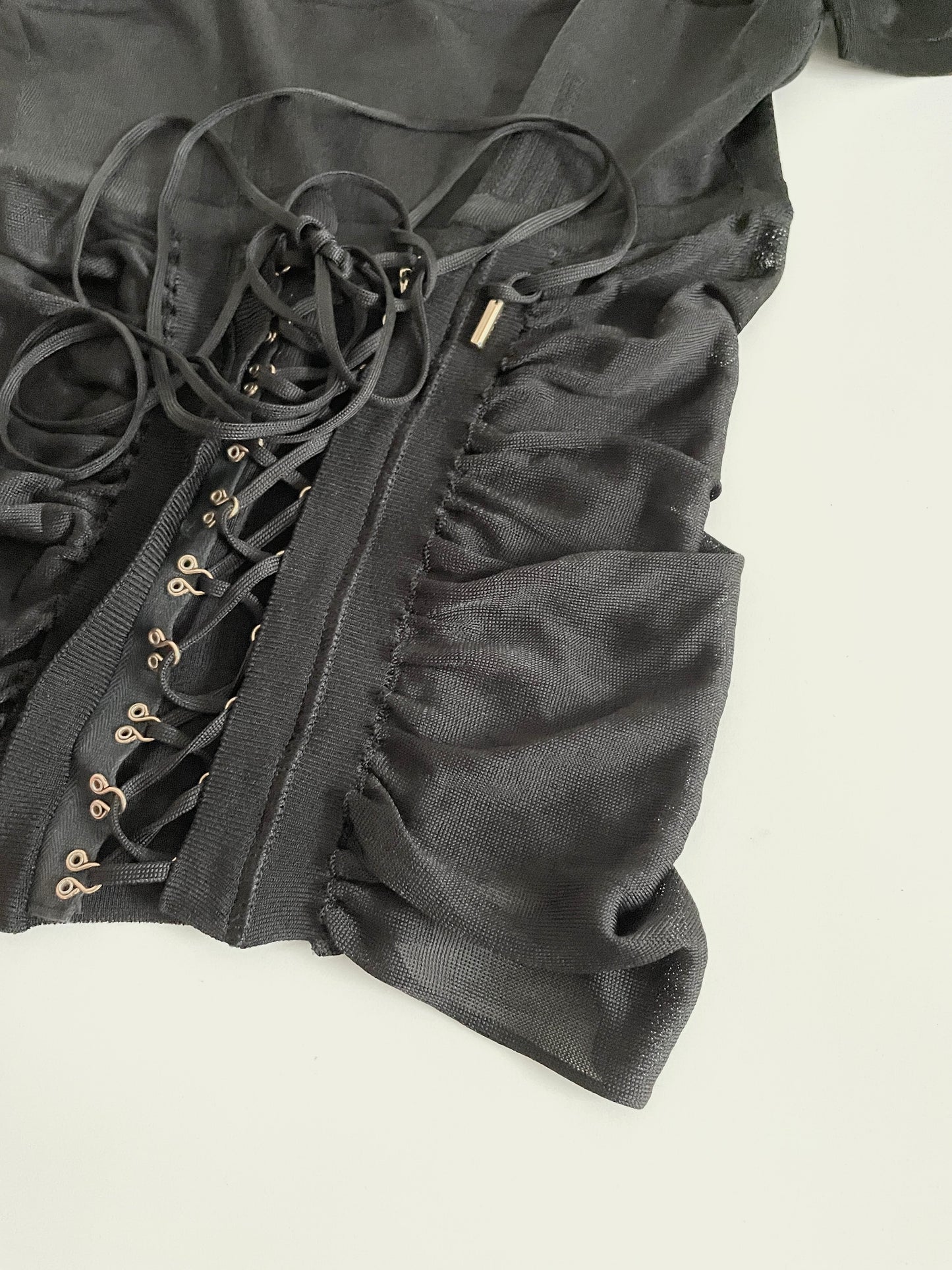 Dolce & Gabbana 2003 corset shirt