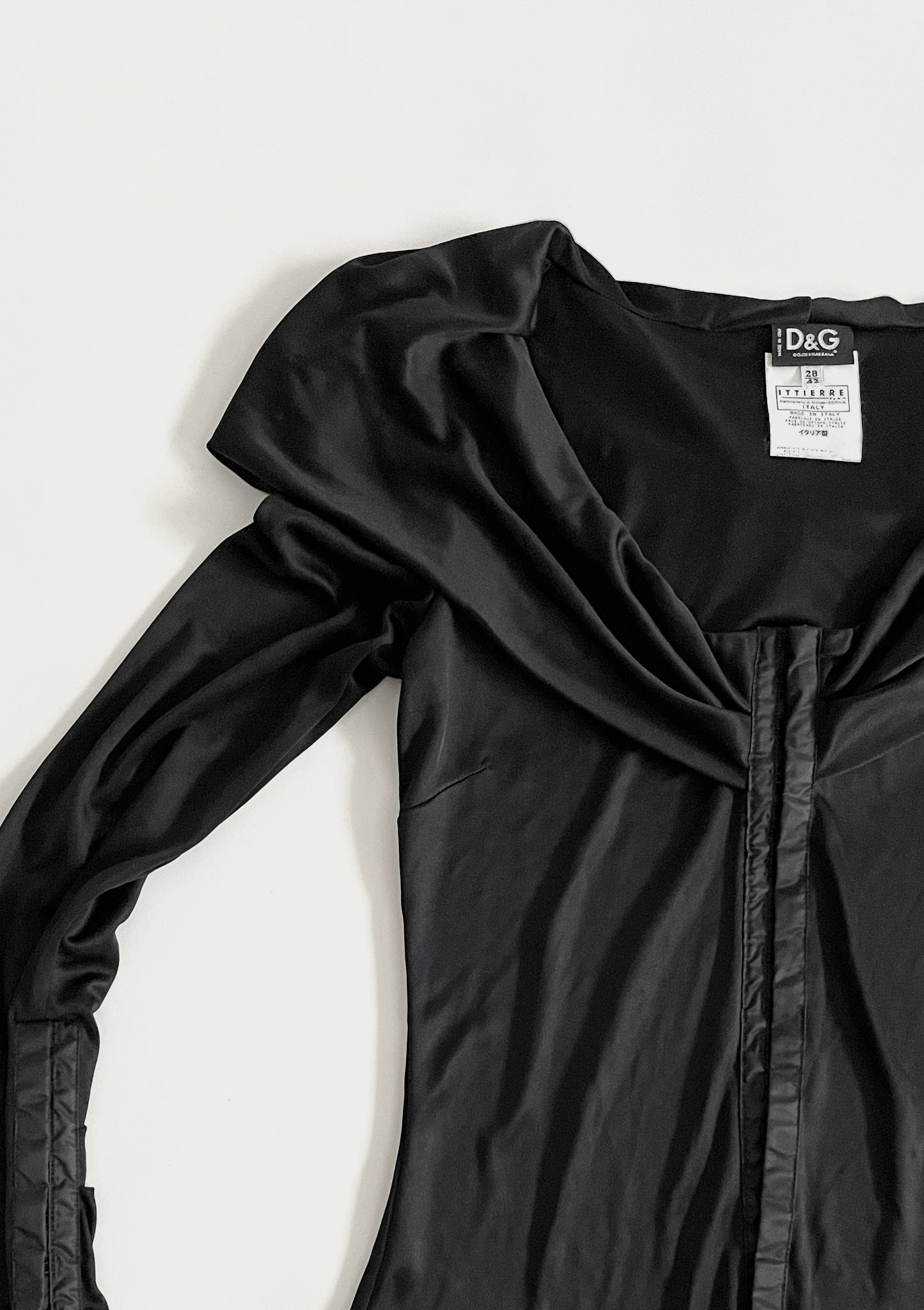 Dolce & Gabbana 2003 hooded jacket with hooks