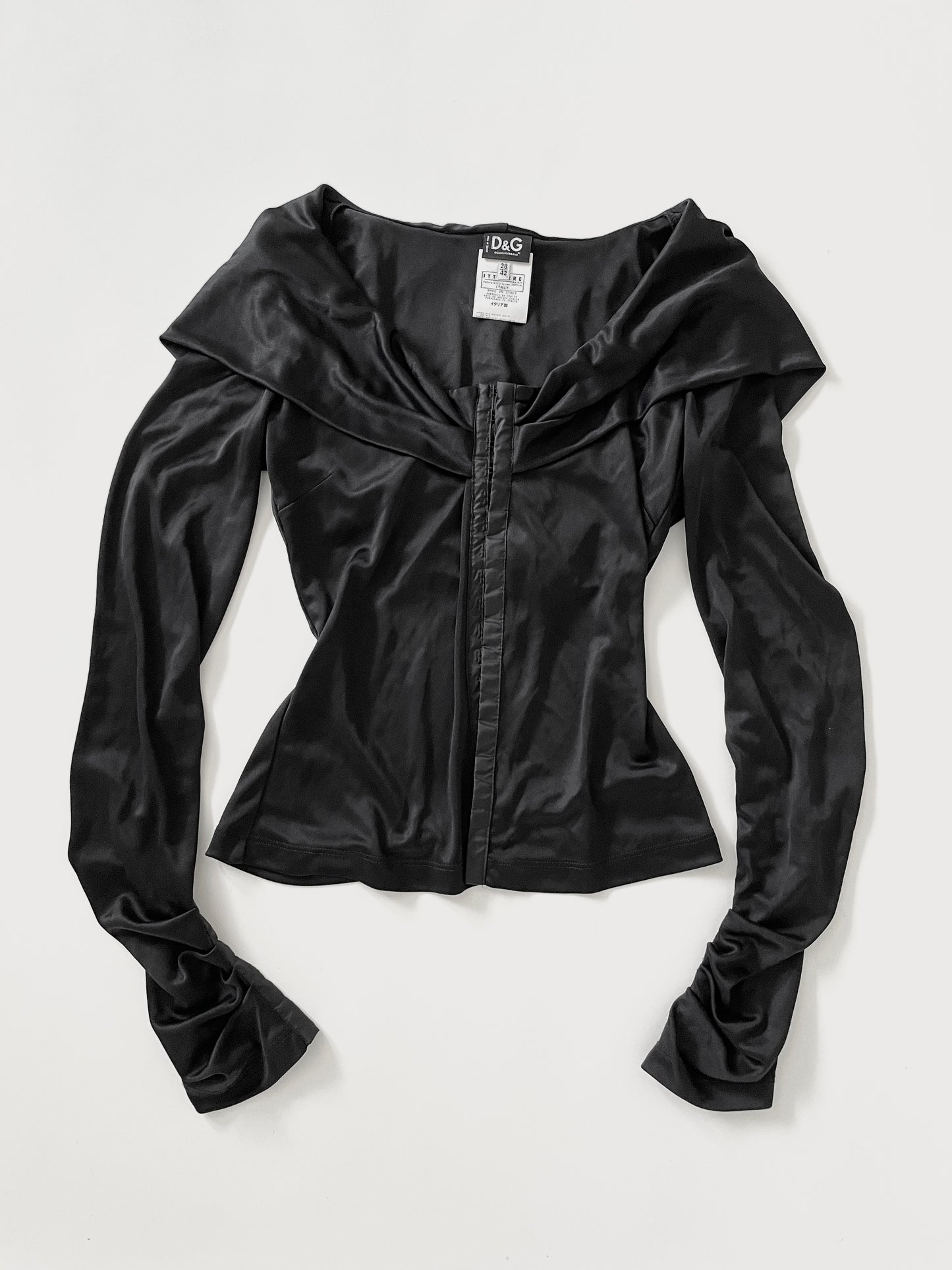 Dolce & Gabbana 2003 hooded jacket with hooks