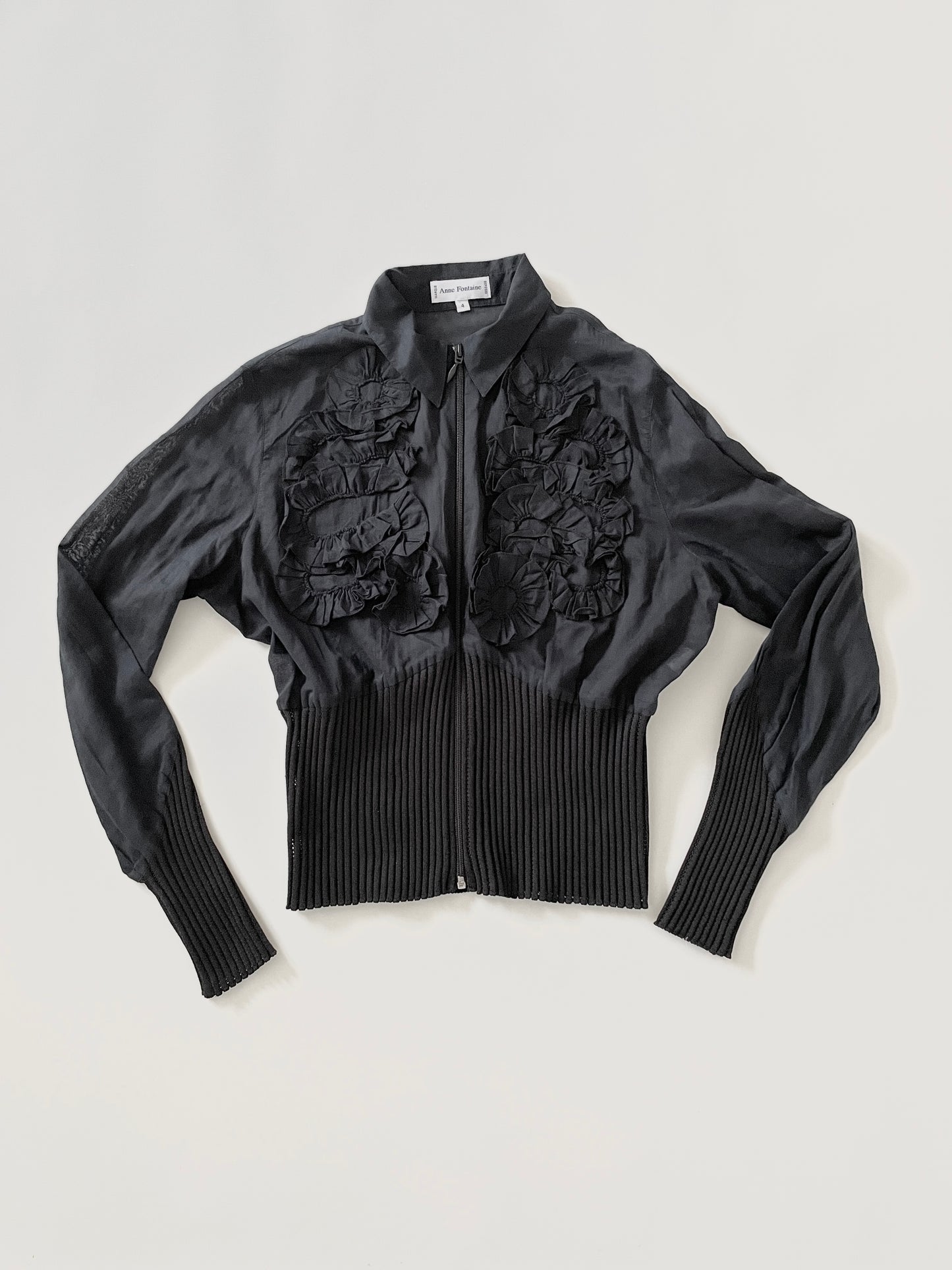 Anne Fontaine zipper jacket
